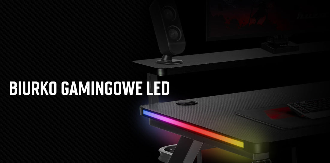LED žaidimų stalas - patrauklus baldas žaidimų gerbėjams