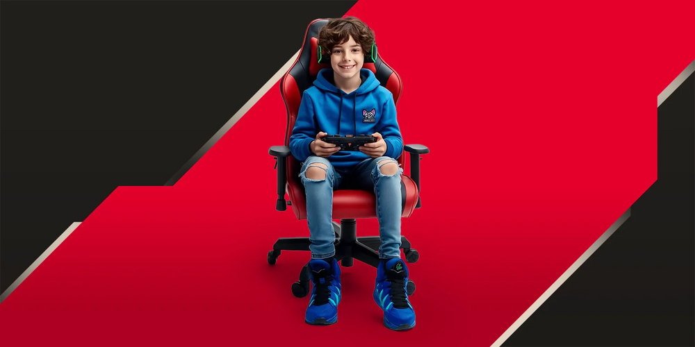 Ergonominė žaidimų kėdė vaikui - investicija į sveikatą ar nereikalingos išlaidos?