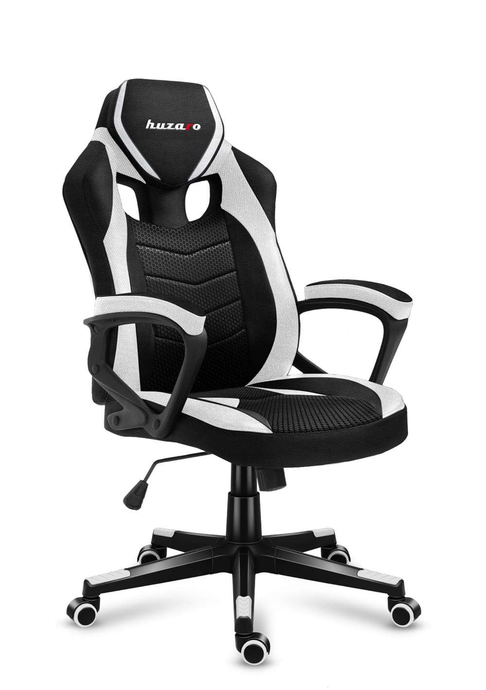 Huzaro Force 2.5 White Mesh žaidimų kėdė