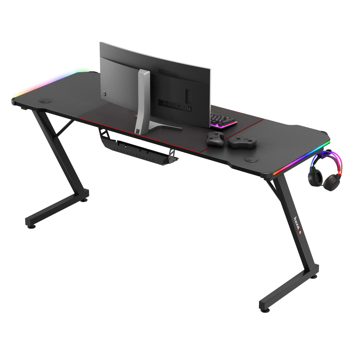 Huzaro Hero 4.8 RGB žaidimų stalas