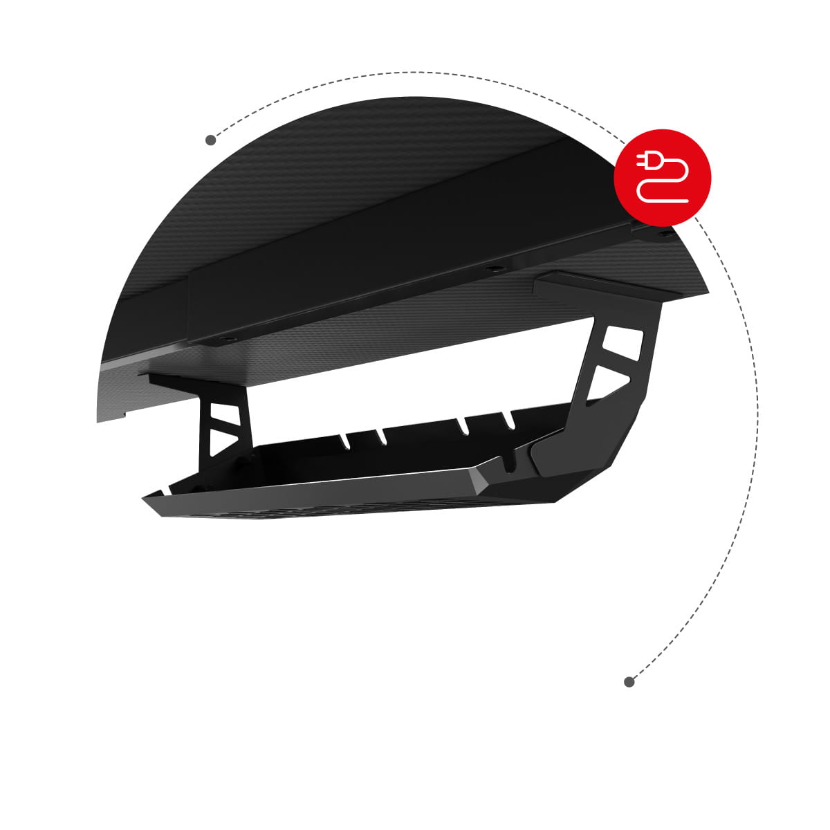 Huzaro Hero 4.8 RGB žaidimų stalas