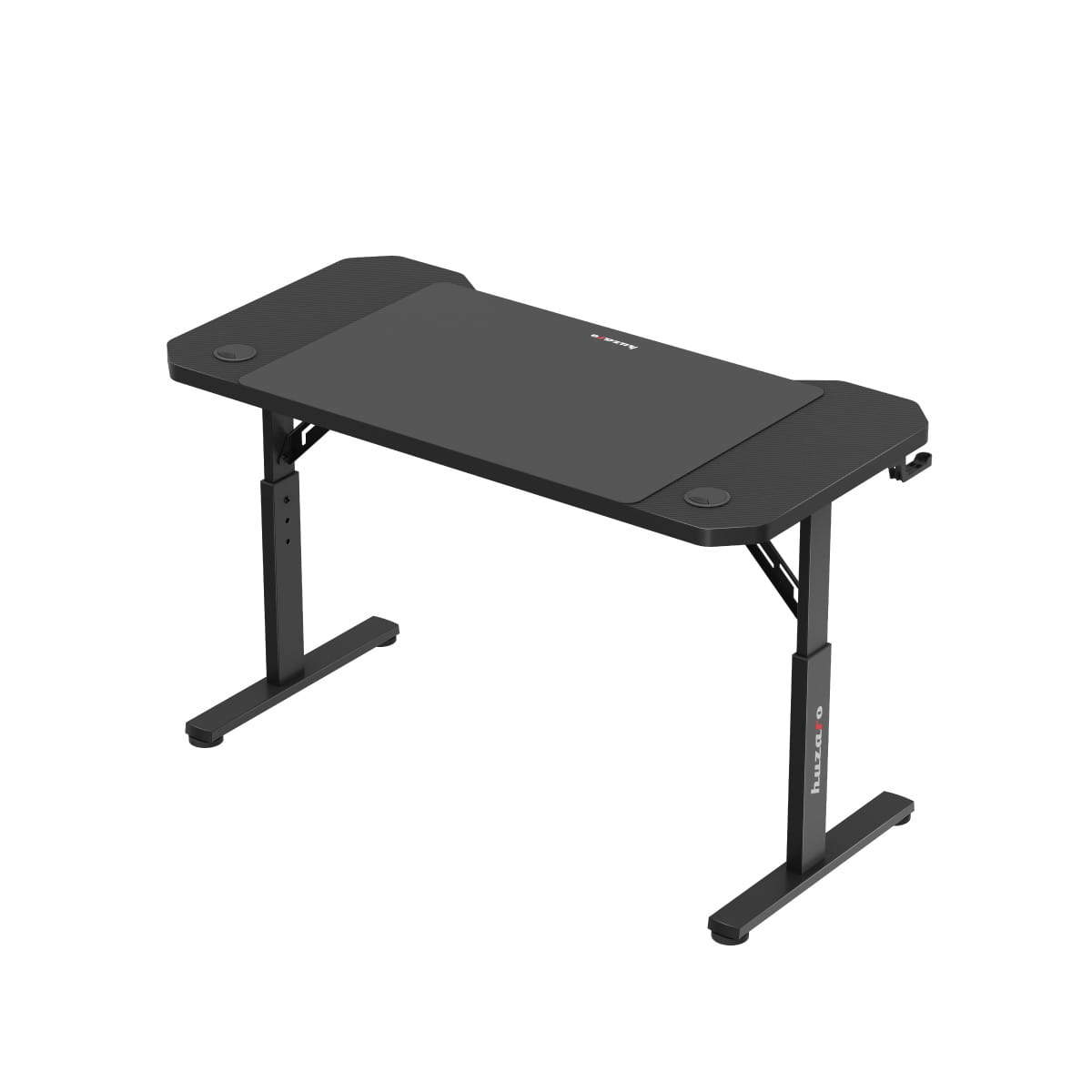 Huzaro Hero 2.6 žaidimų stalas juodas