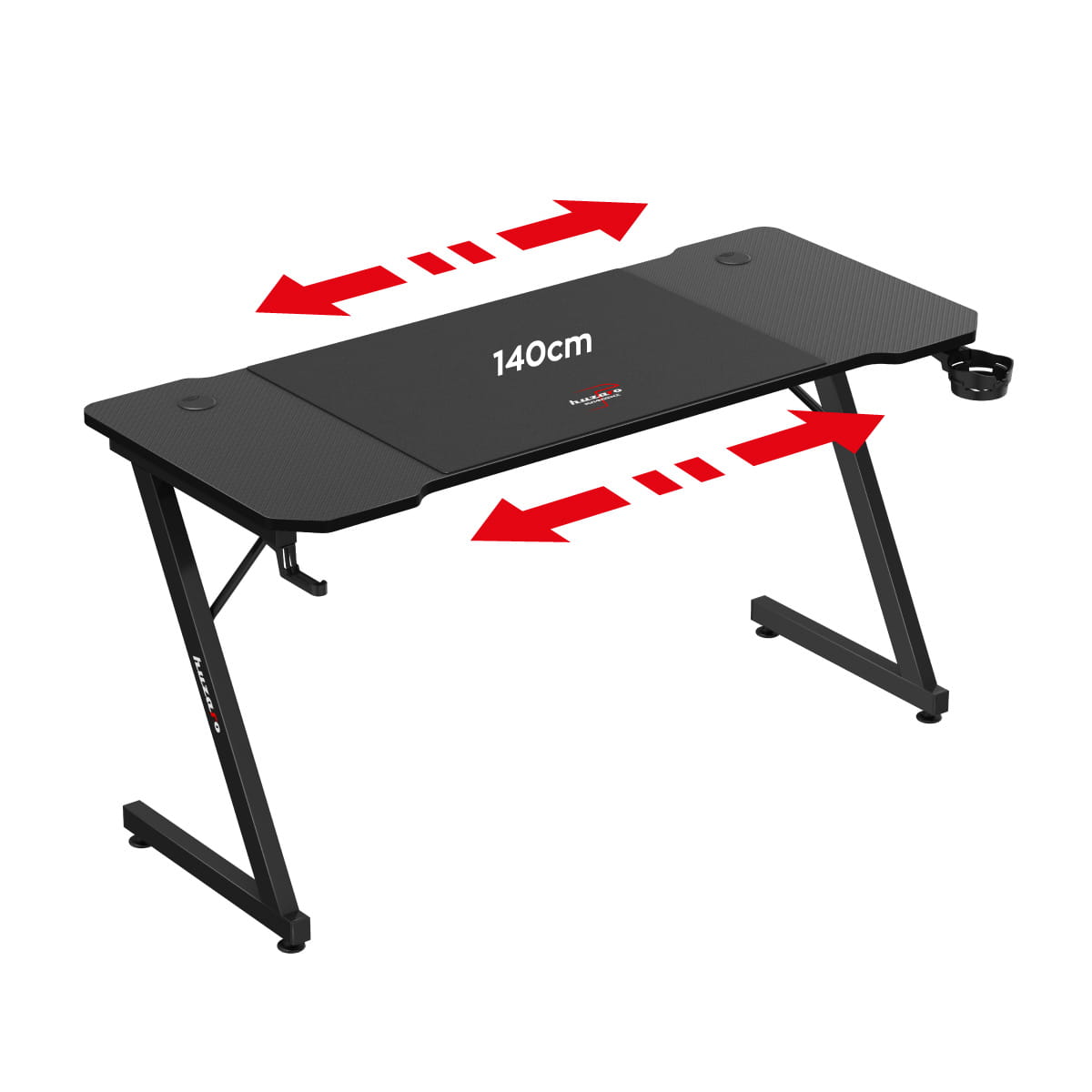 Hero 3.3 Black žaidimų stalas