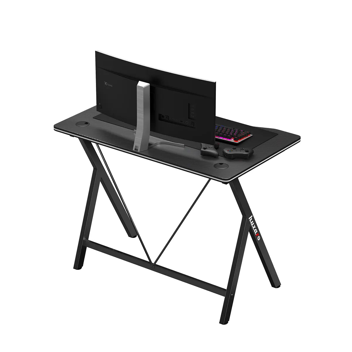 Huzaro Hero 1.4 Black žaidimų stalas