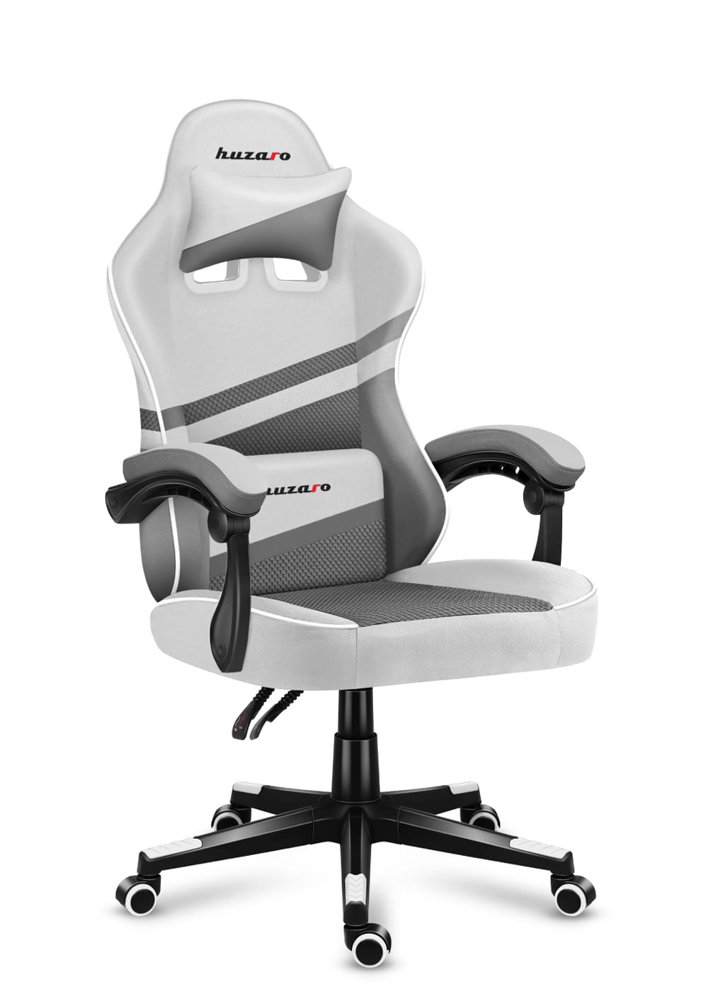 HUZARO FORCE 4.4 White Mesh Gaming Chair OUTLET