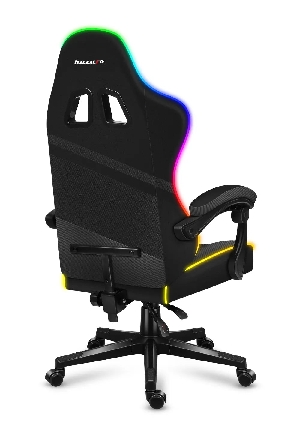 Huzaro Force 4.4 RGB juoda tinklinė žaidimų kėdė