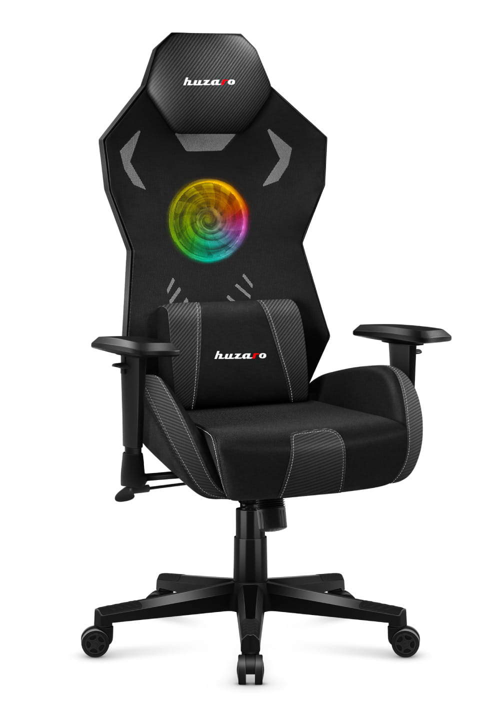 Žaidimų kėdė Huzaro Combat 7.6 Juoda RGB