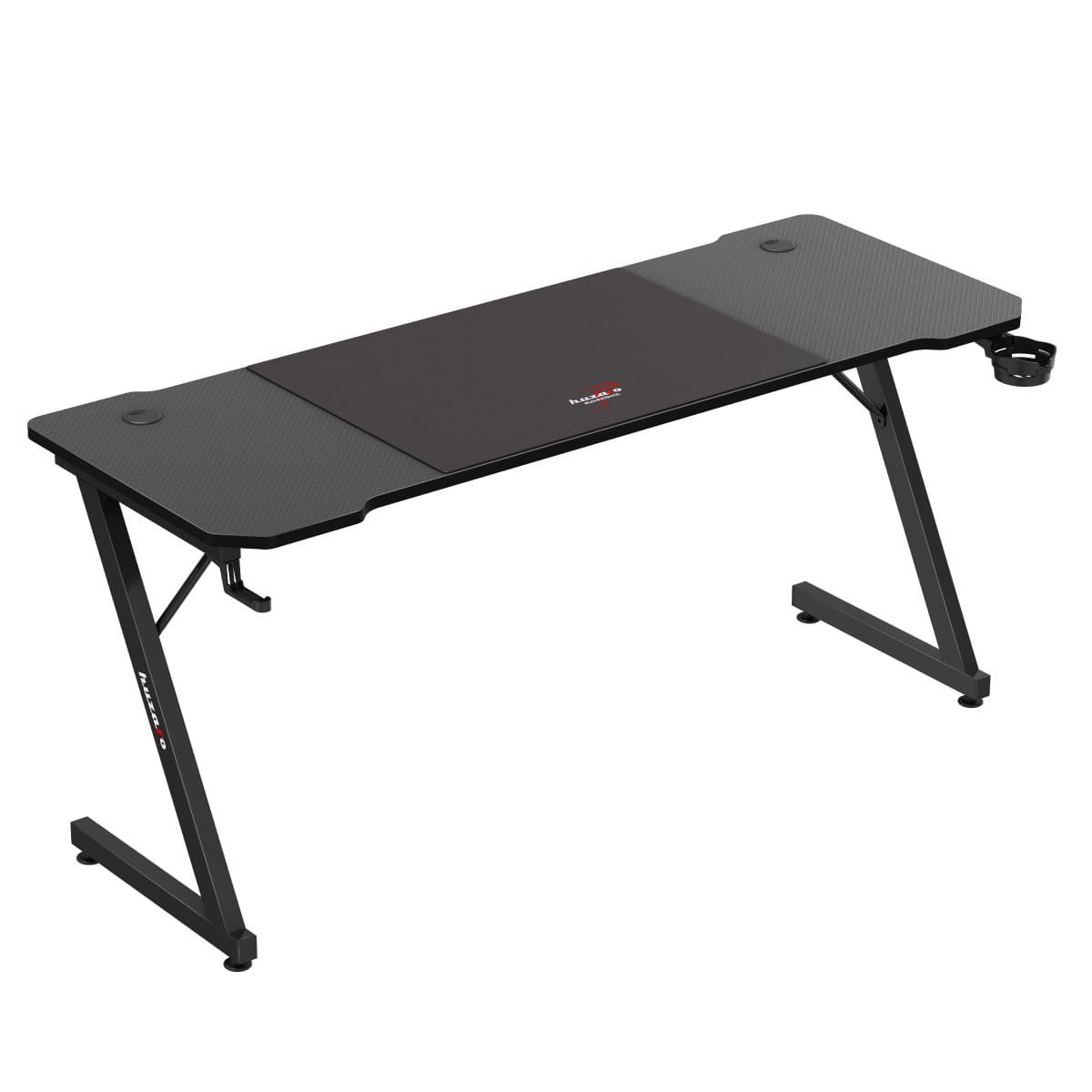 Huzaro Hero 4.8 Black 160 cm žaidimų stalas OUTLET