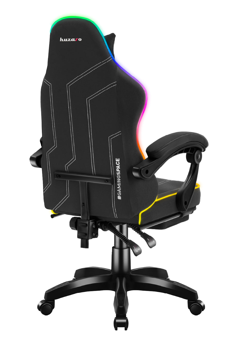 Huzaro Force 3.7 RGB Black Žaidimų kėdė