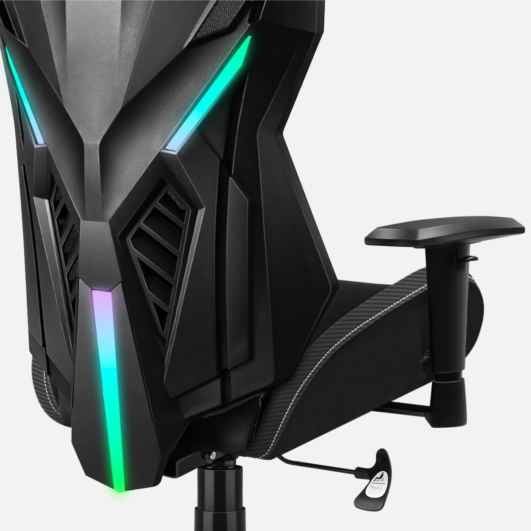 Žaidimų kėdė Huzaro Combat 7.6 Juoda RGB