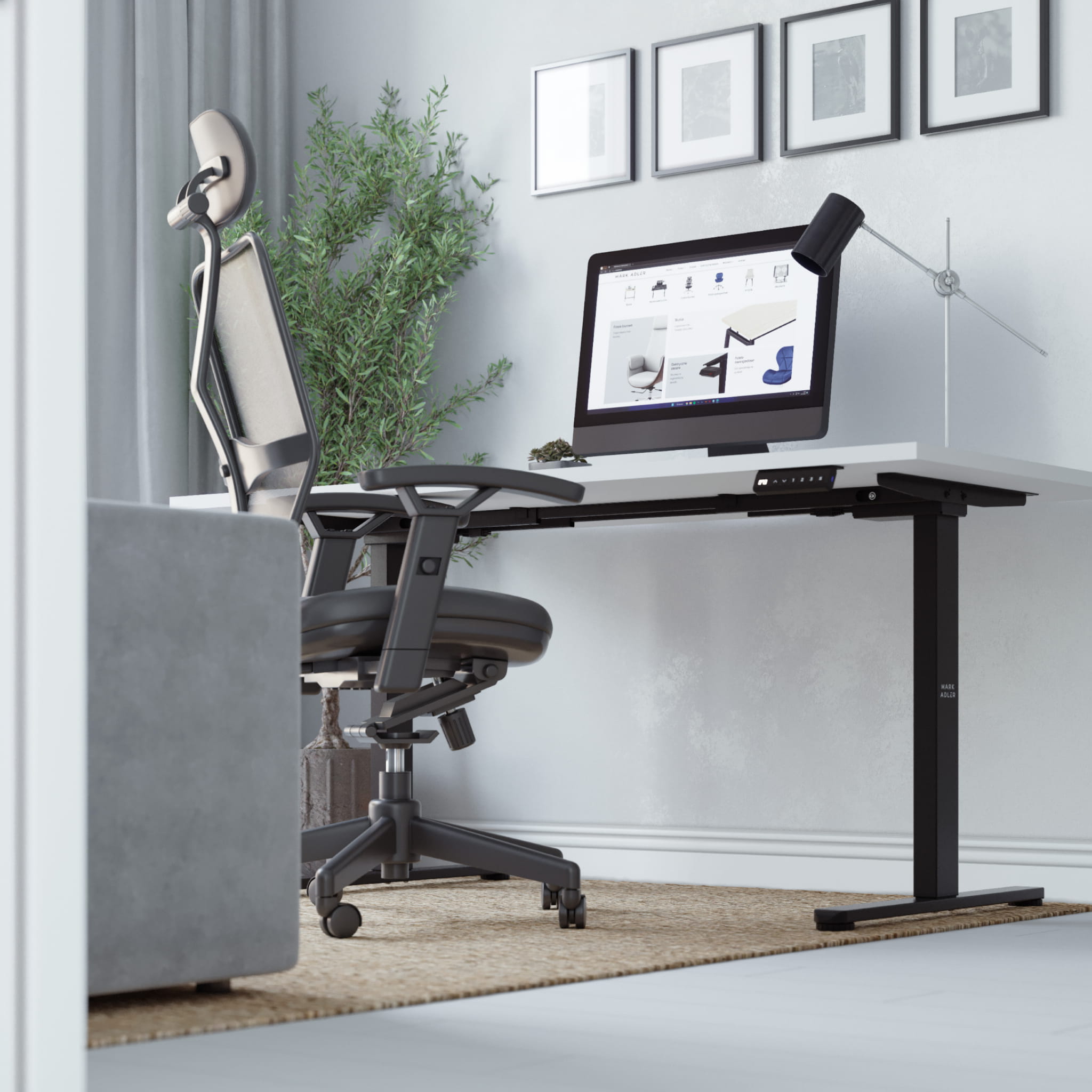"Mark Adler Xeno 4.5 Black" dviejų variklių elektrinis stalinis stovas