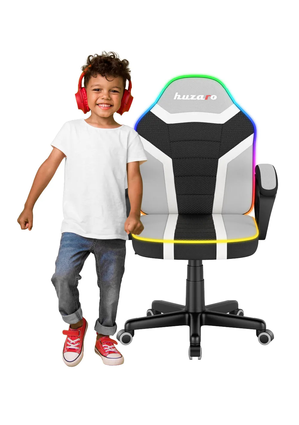 Huzaro Ranger 1.0 RGB Žaidimų kėdė vaikui