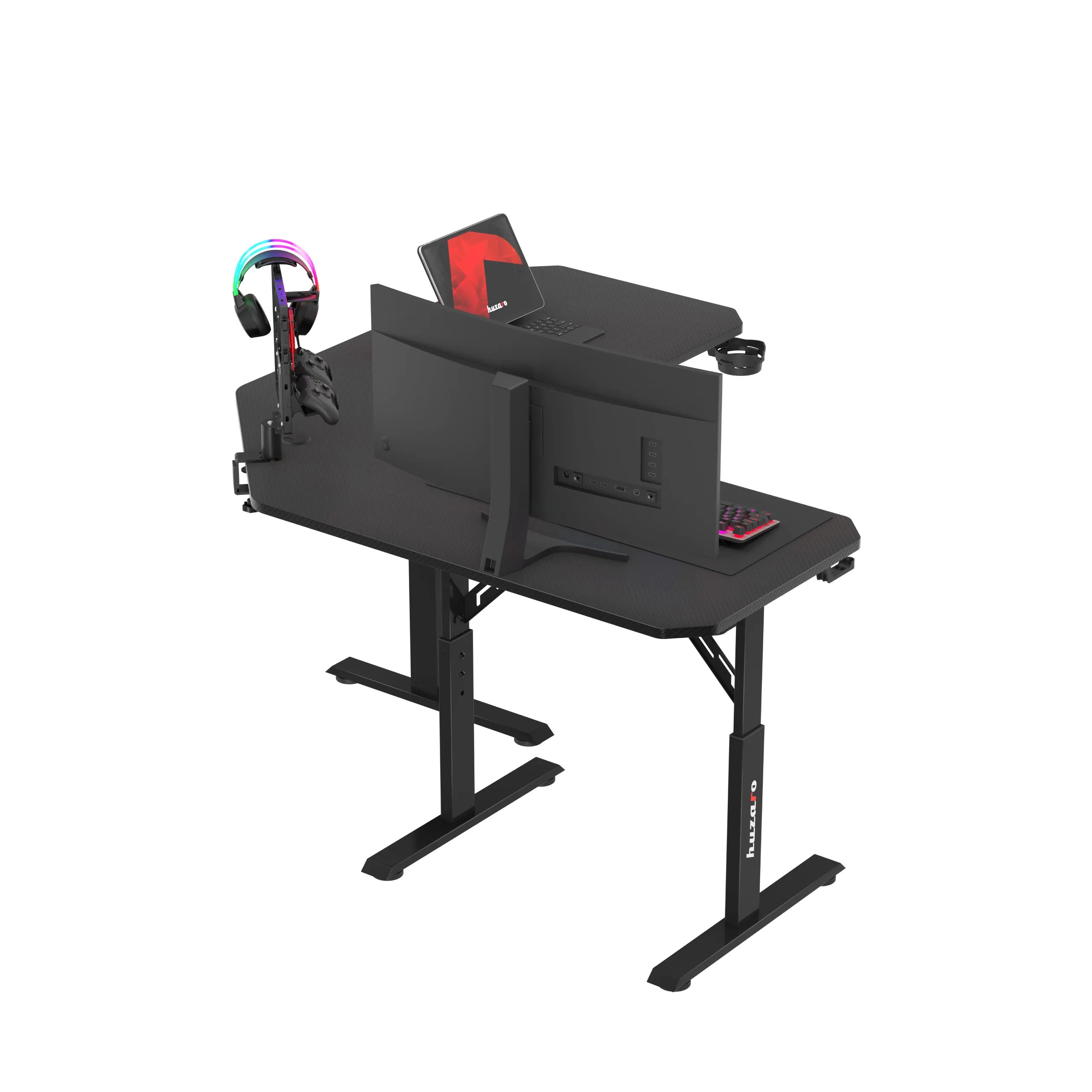 Huzaro Hero 7.3 Juodas žaidimų stalas