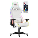Huzaro Force 6.2 White RGB LED žaidimų kėdė