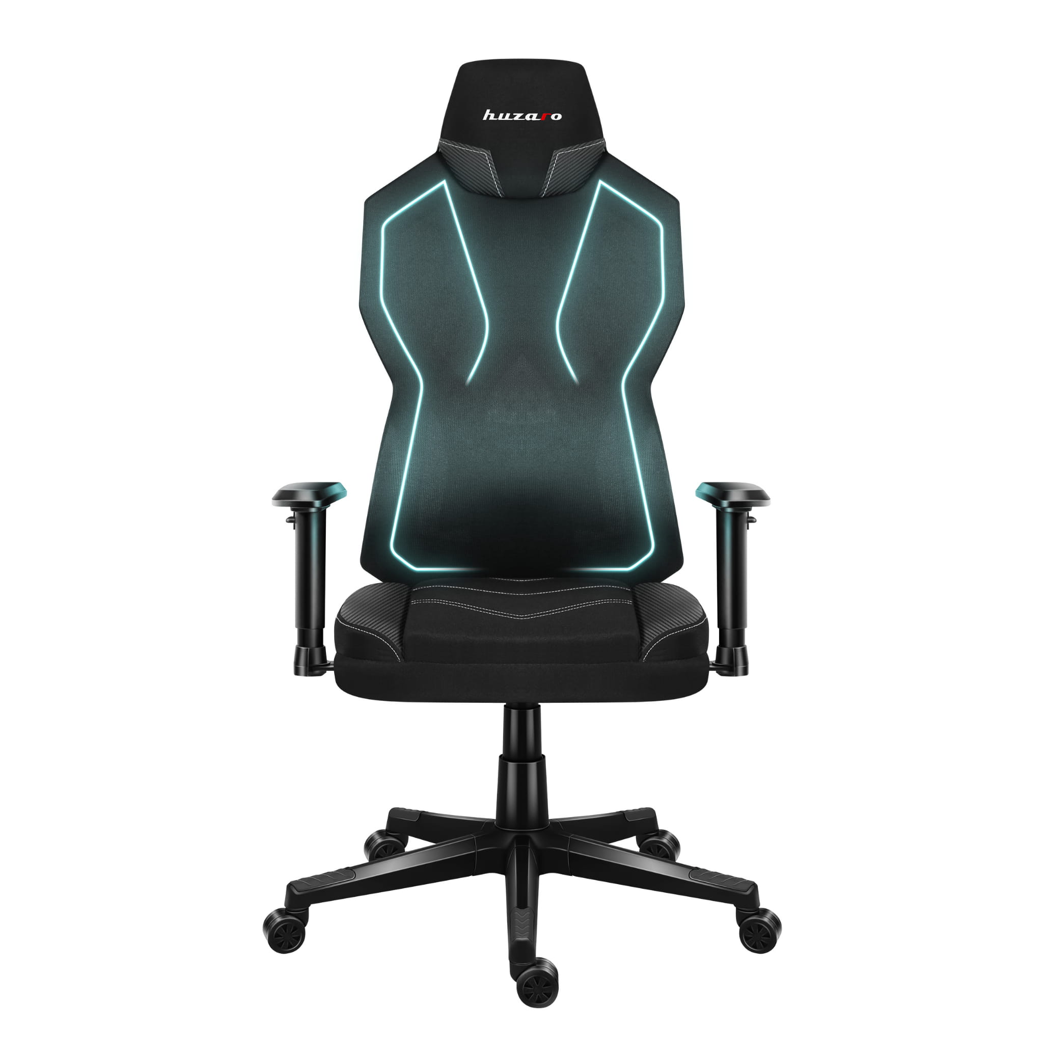 Huzaro Combat 6.2 Black RGB žaidimų kėdė