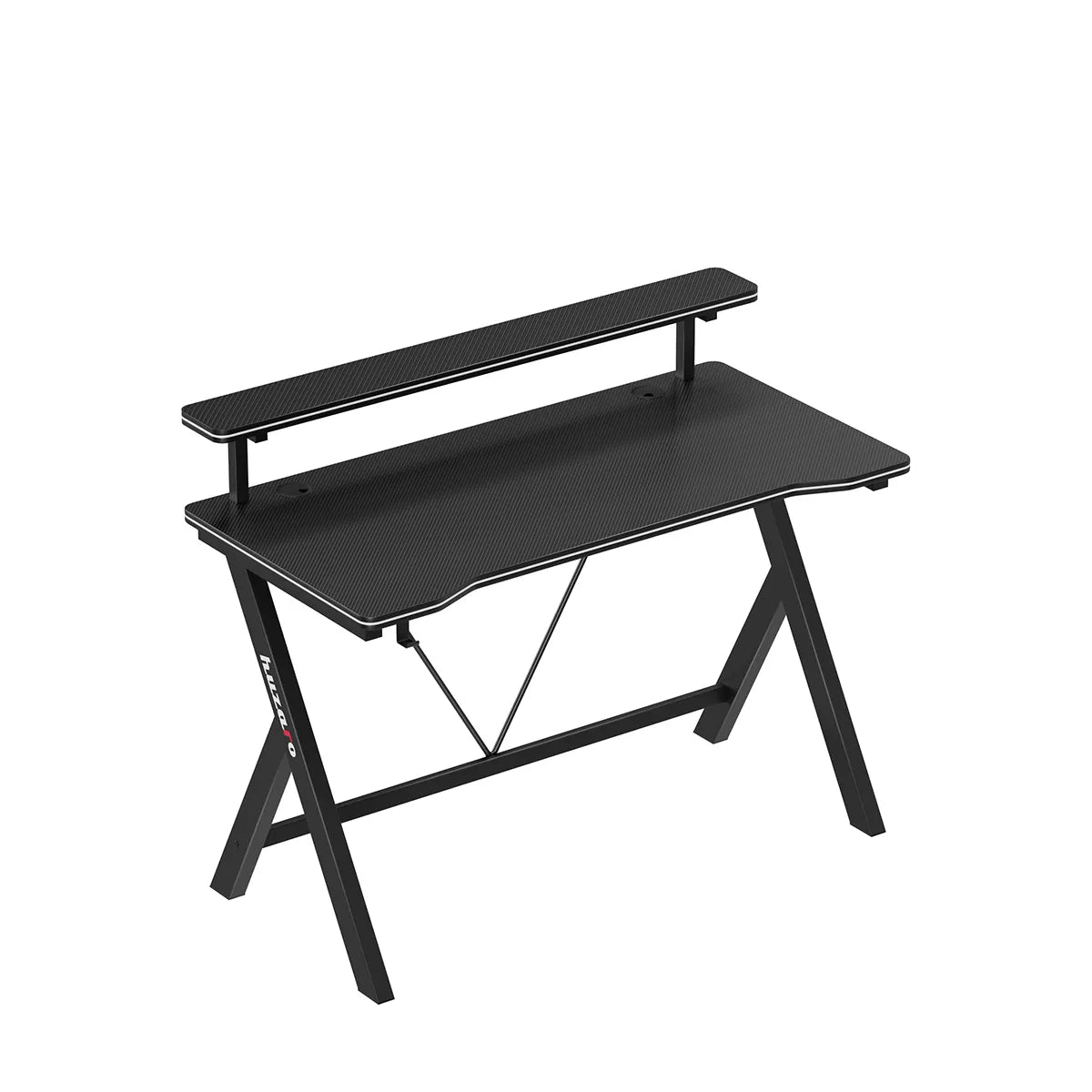 "Huzaro Hero 1.9 Black" juodos spalvos žaidimų stalas 120 cm