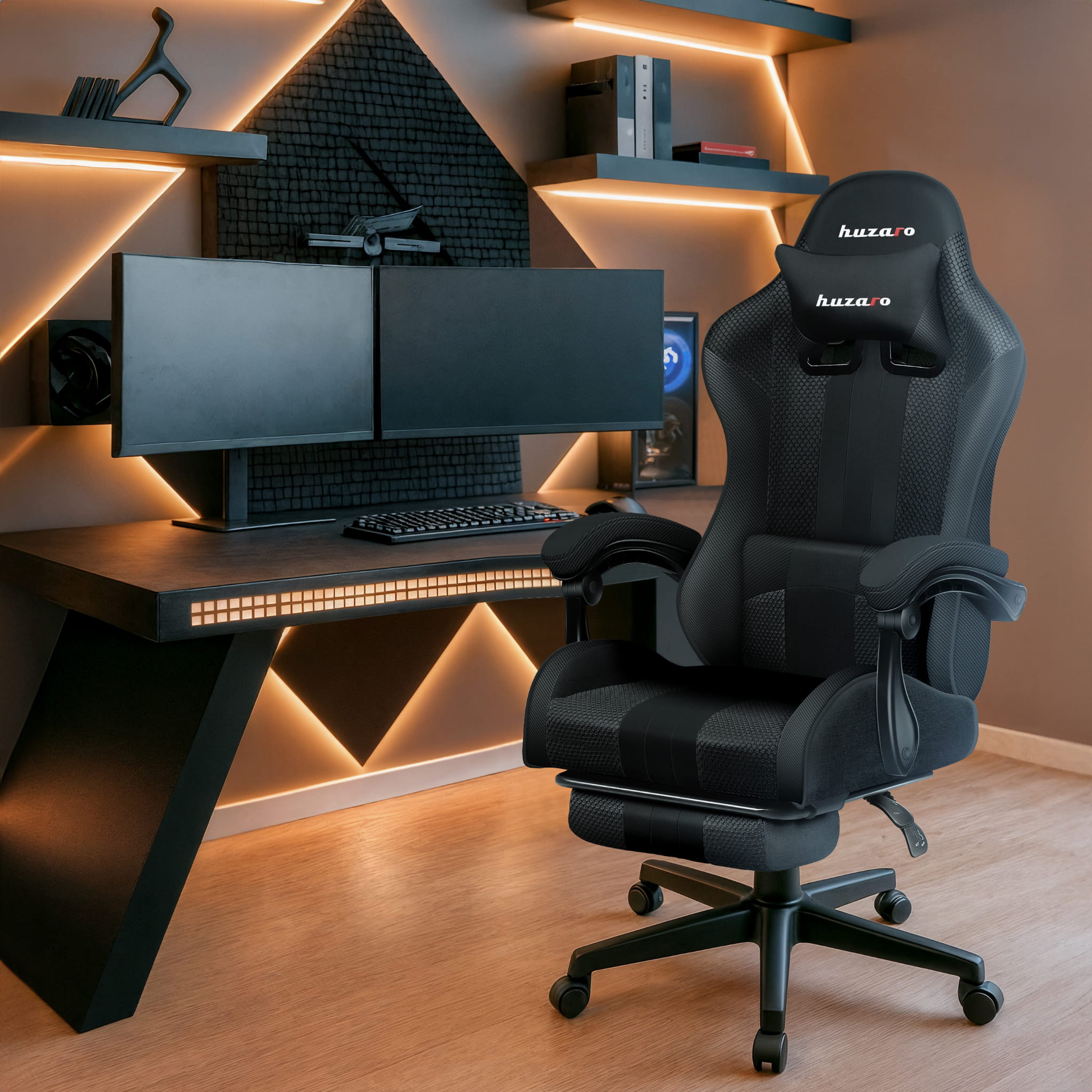 Huzaro Force Force 4.7 Carbon Mesh žaidimų kėdė