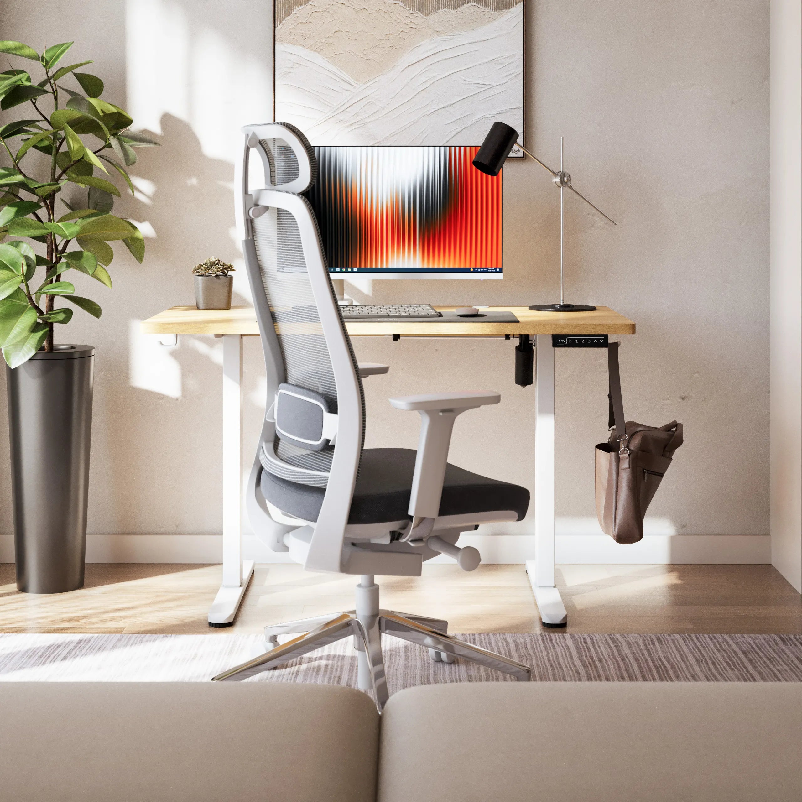 "Mark Adler Leader" 6,9 "Craft" 120 cm reguliuojamas elektrinis stalas