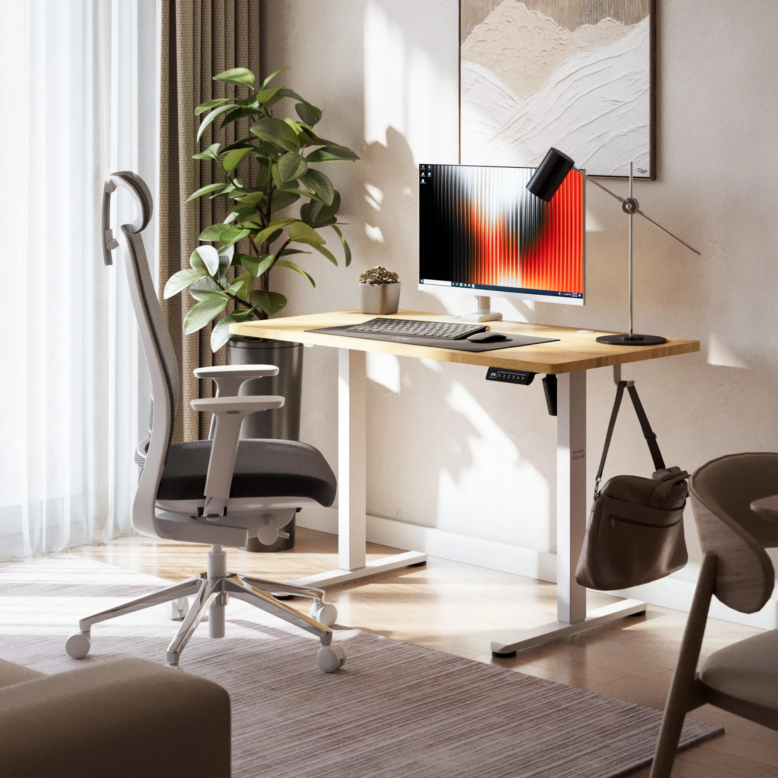 "Mark Adler Leader" 6,9 "Craft" 120 cm reguliuojamas elektrinis stalas