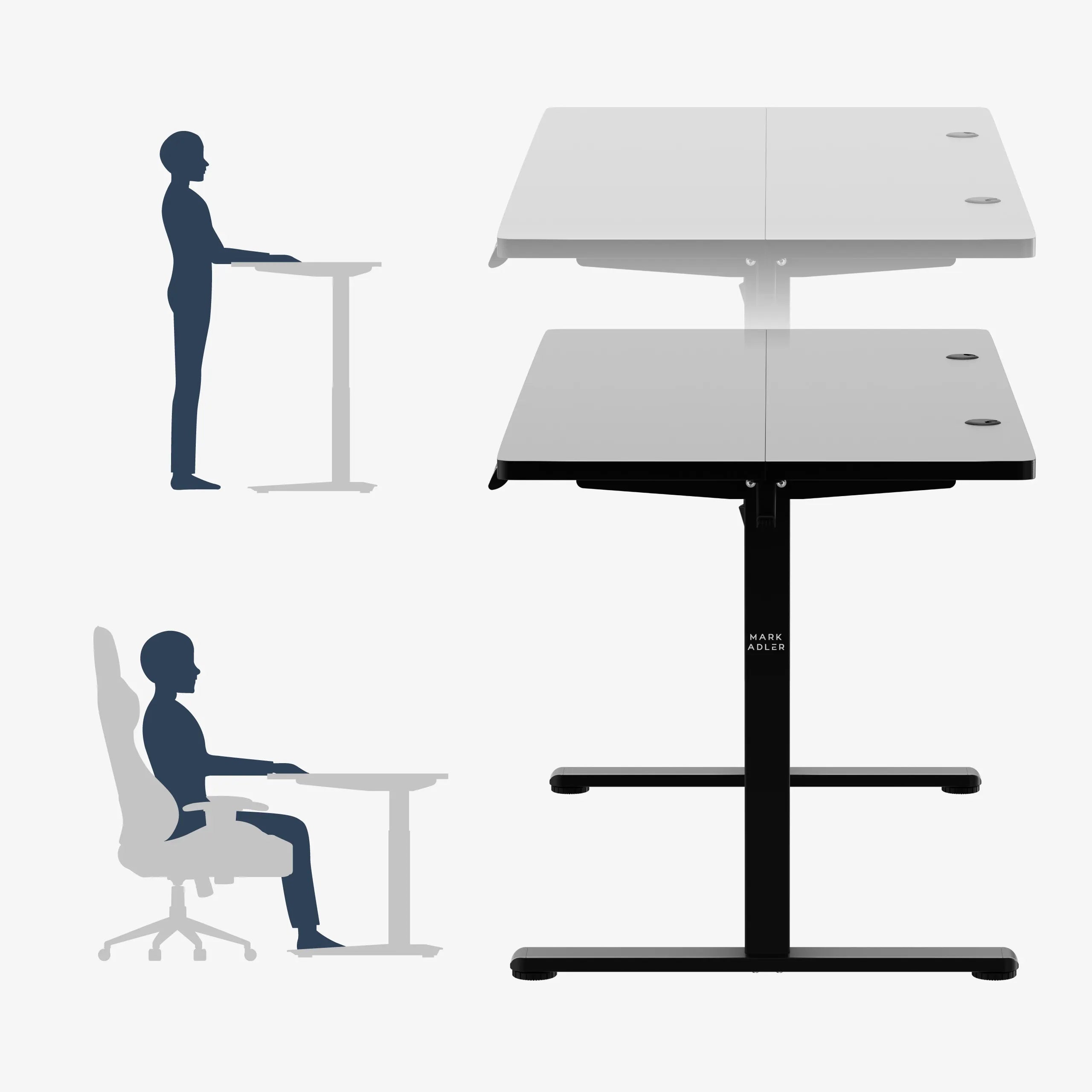 Mark Adler Leader 7.3 Juodas Elektrinis stalas