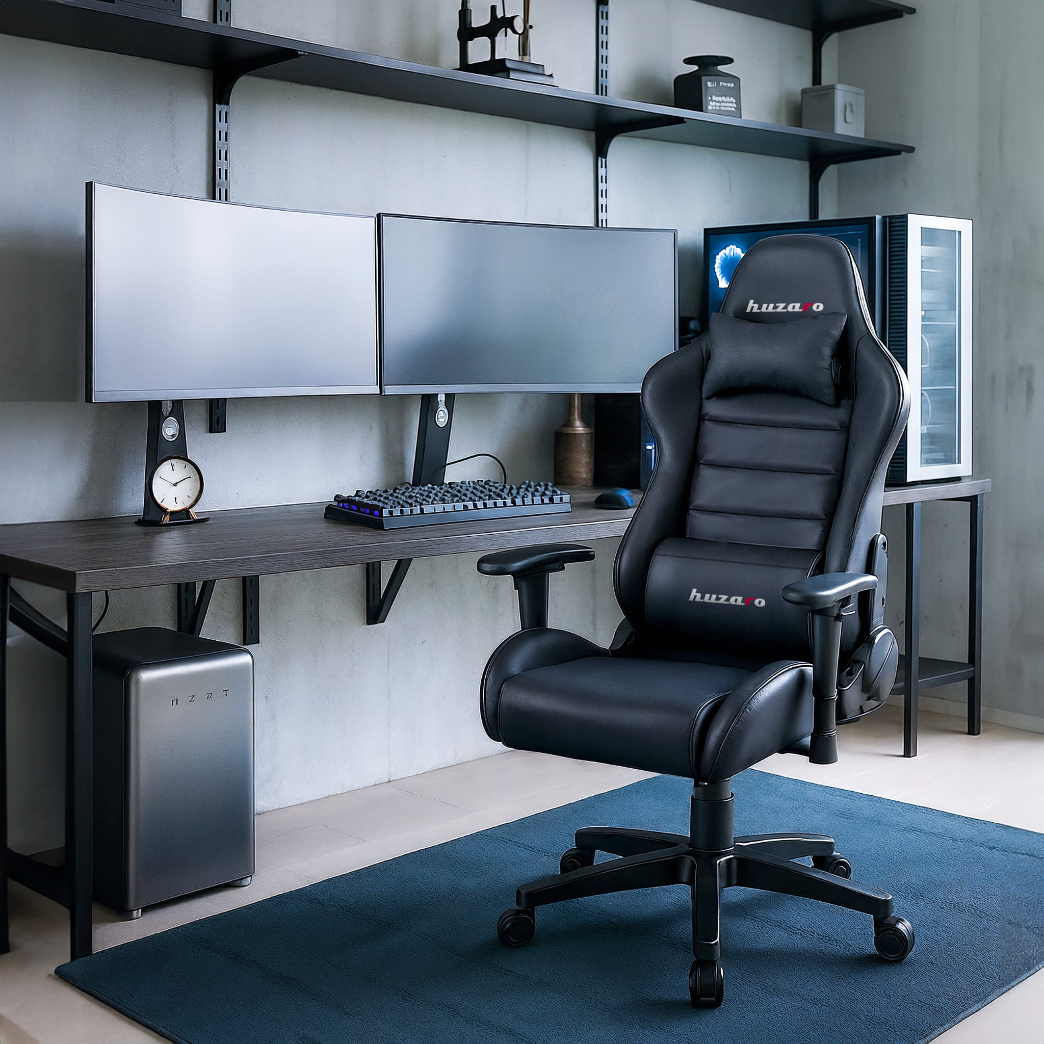Huzaro Ranger 6.0 Žaidimų kėdė vaikui juoda