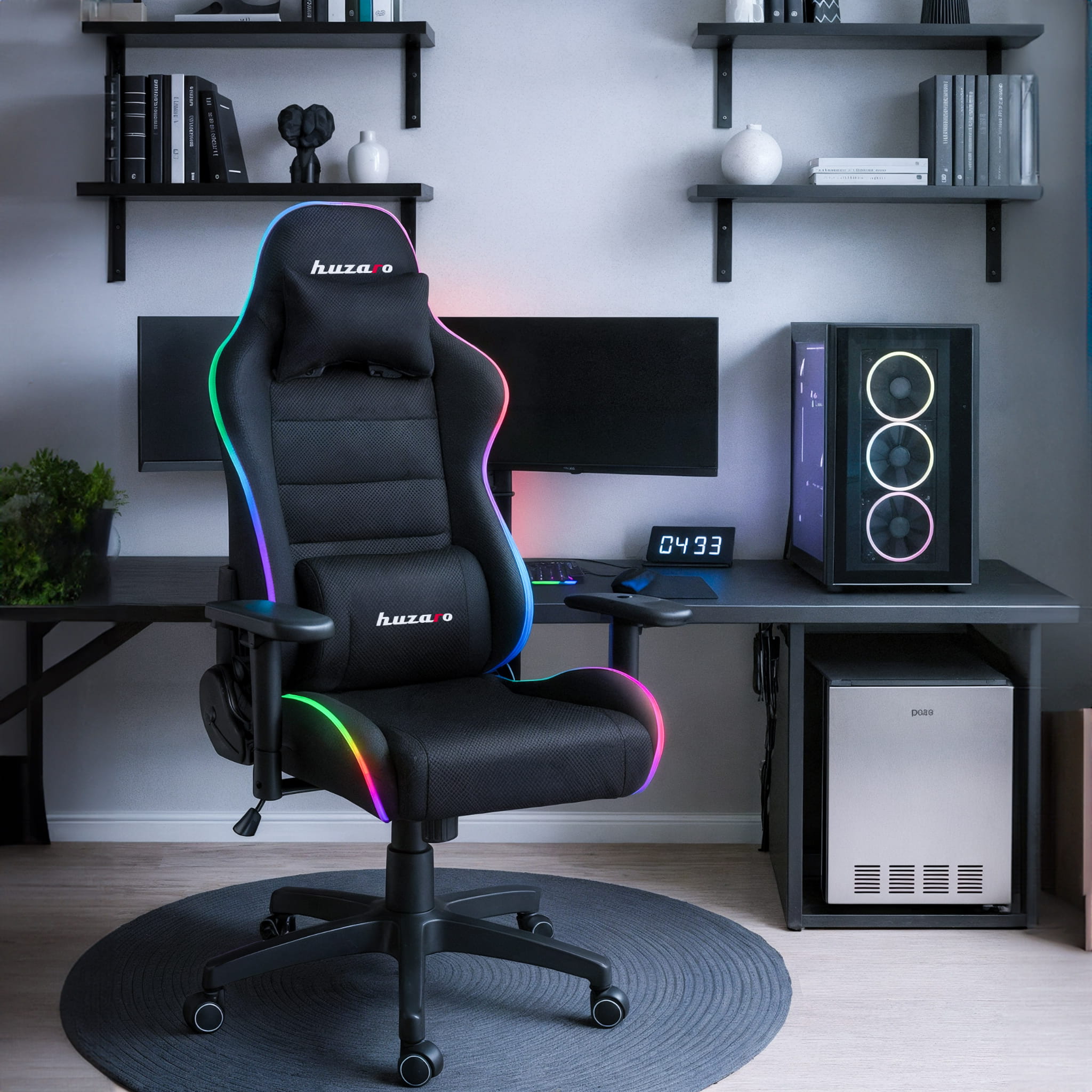 Huzaro Ranger 6.0 RGB tinklelio Žaidimų kėdė vaikui