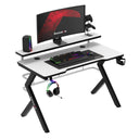 Huzaro Hero 5.0 baltas žaidimų stalas