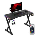 Huzaro Hero 2.3 RGB LED žaidimų stalas 120 cm