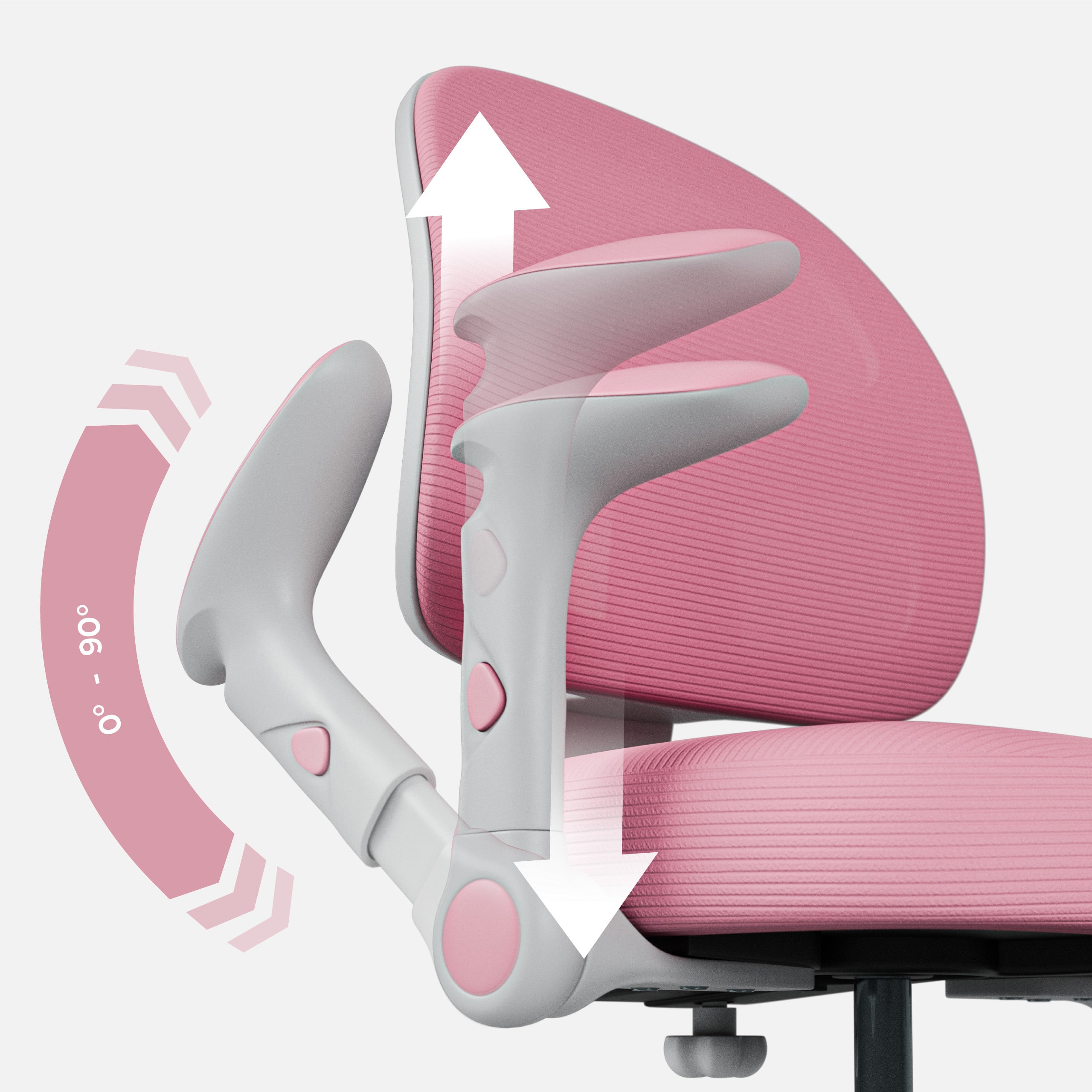 Mark Adler Junior 5.0 Pink sukamoji kėdė