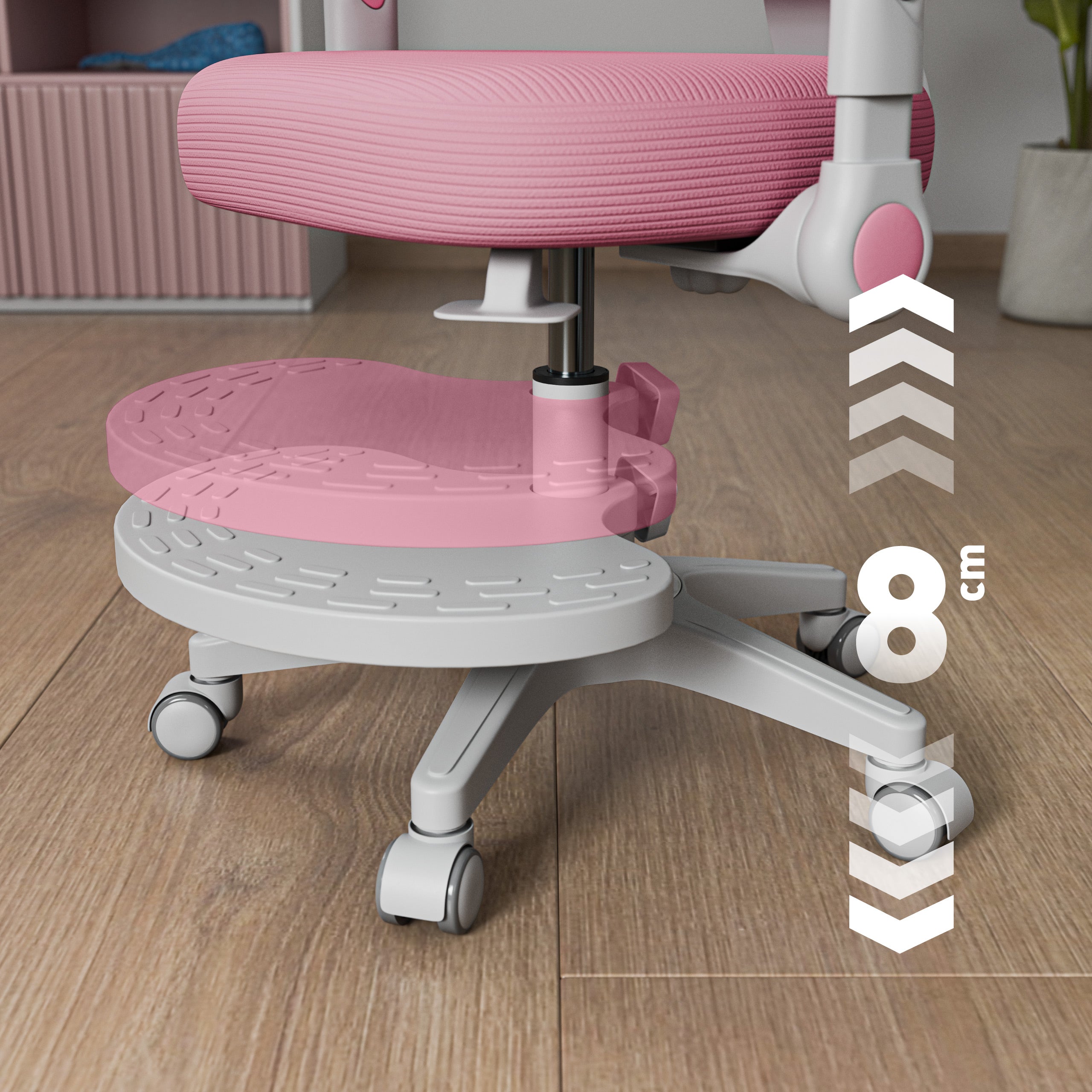 Mark Adler Junior 5.0 Pink sukamoji kėdė