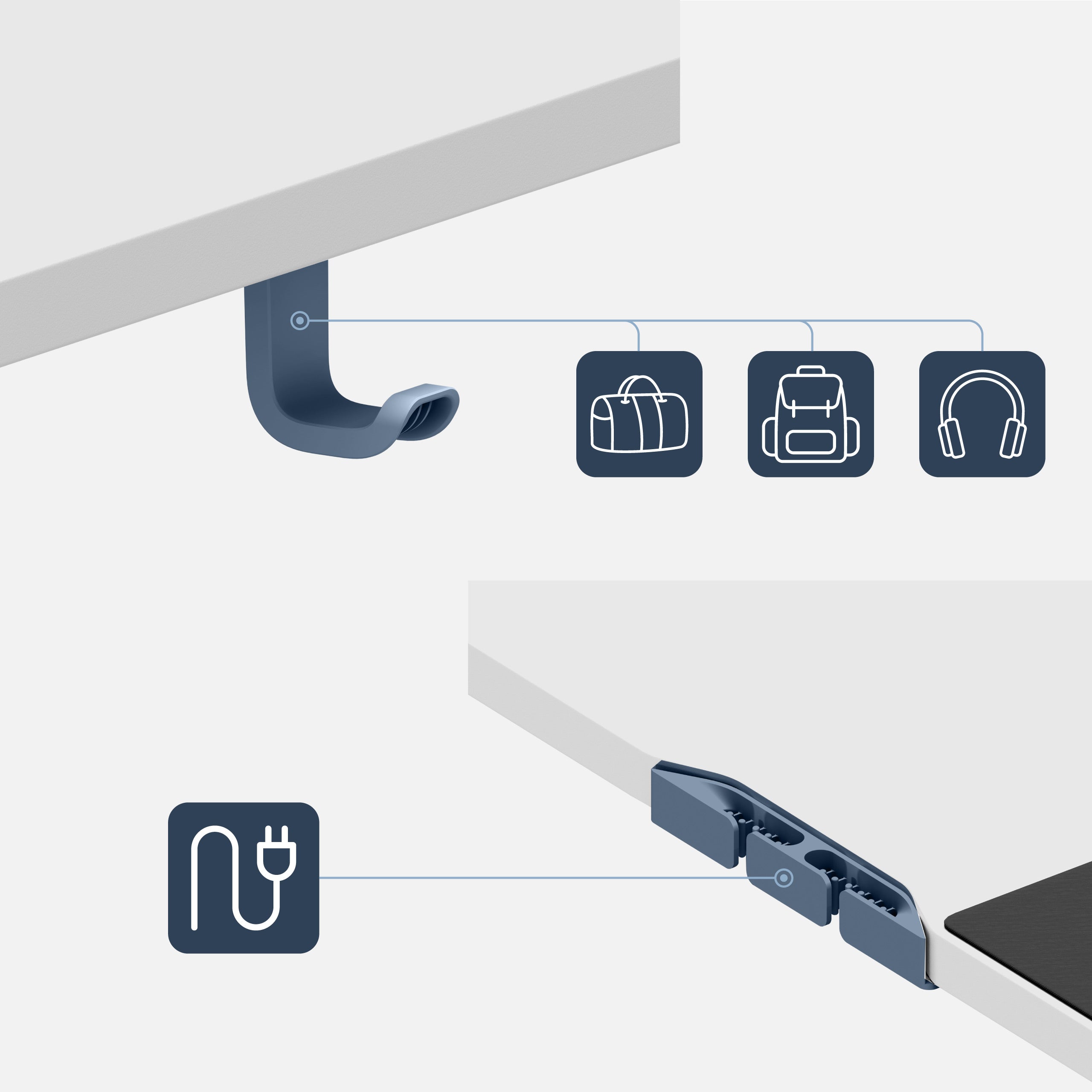 Mark Adler Leader 9.3 baltas elektrinis stalas