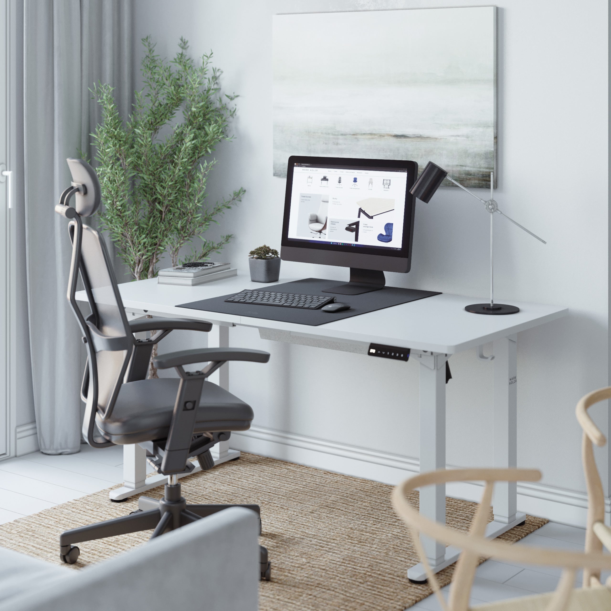 Mark Adler Leader 9.3 baltas elektrinis stalas