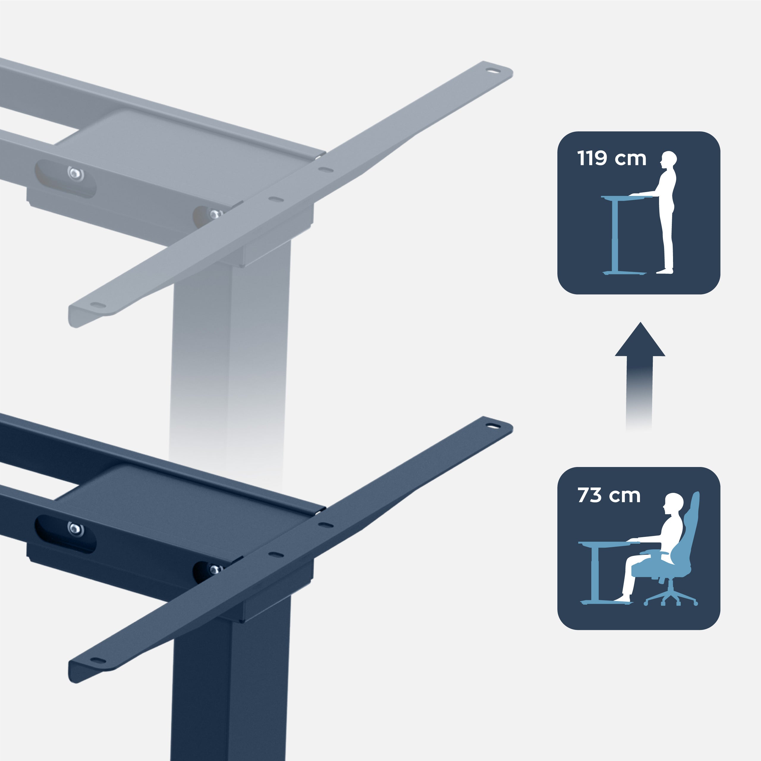 "Mark Adler Xeno 4.5 Black" dviejų variklių elektrinis stalinis stovas
