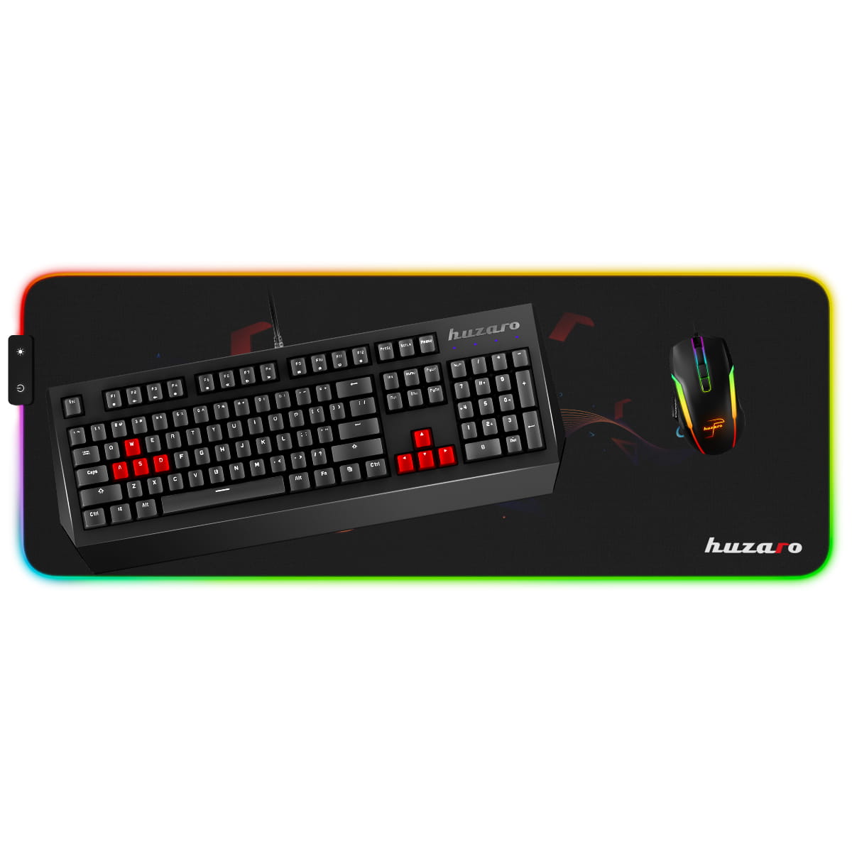Huzaro 2.0 XL RGB žaidimų pelės kilimėlis