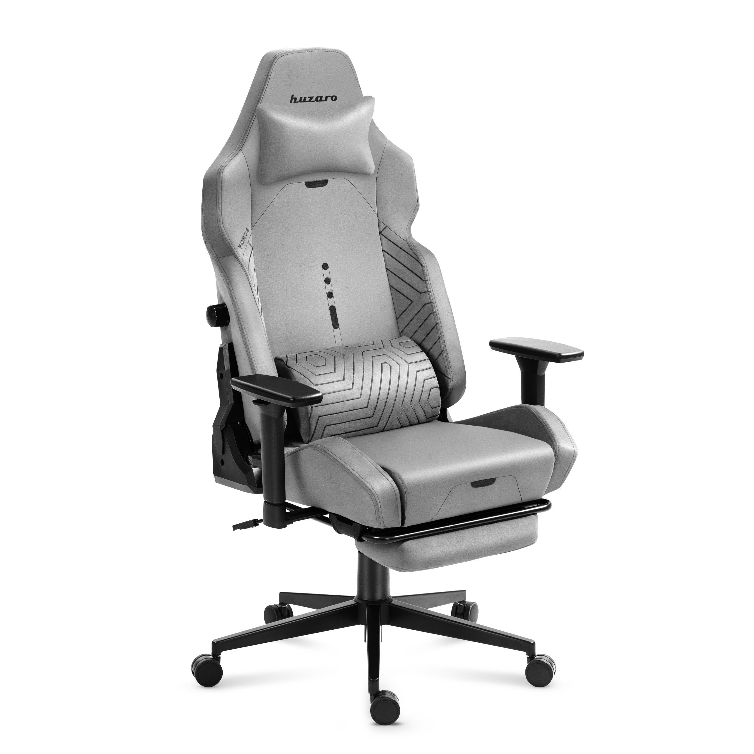 Huzaro Force 8.1 Pilkas žaidimų kėdė