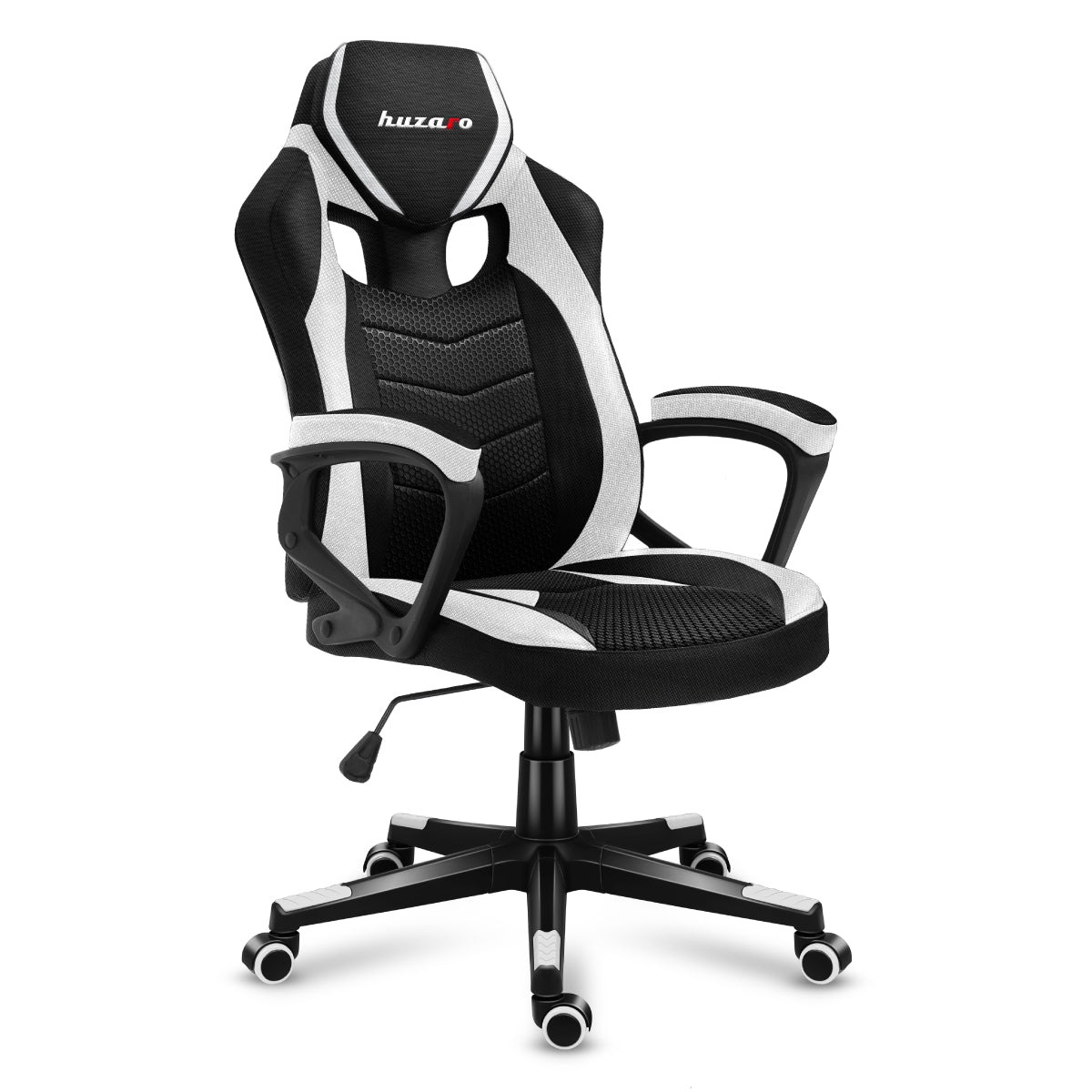 Huzaro Force 2.5 White Mesh žaidimų kėdė