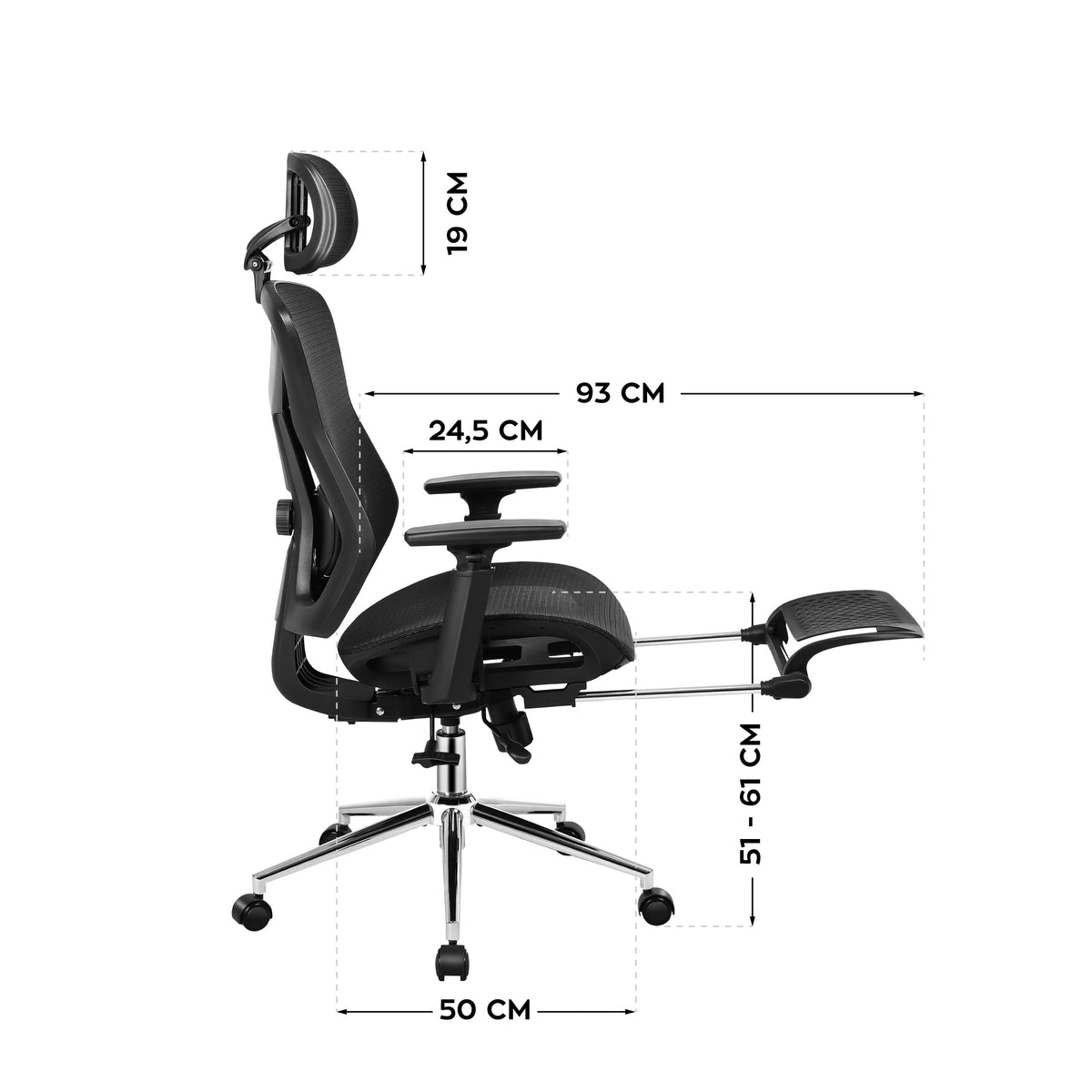 Mark Adler Expert 5.7 biuro kėdė juoda