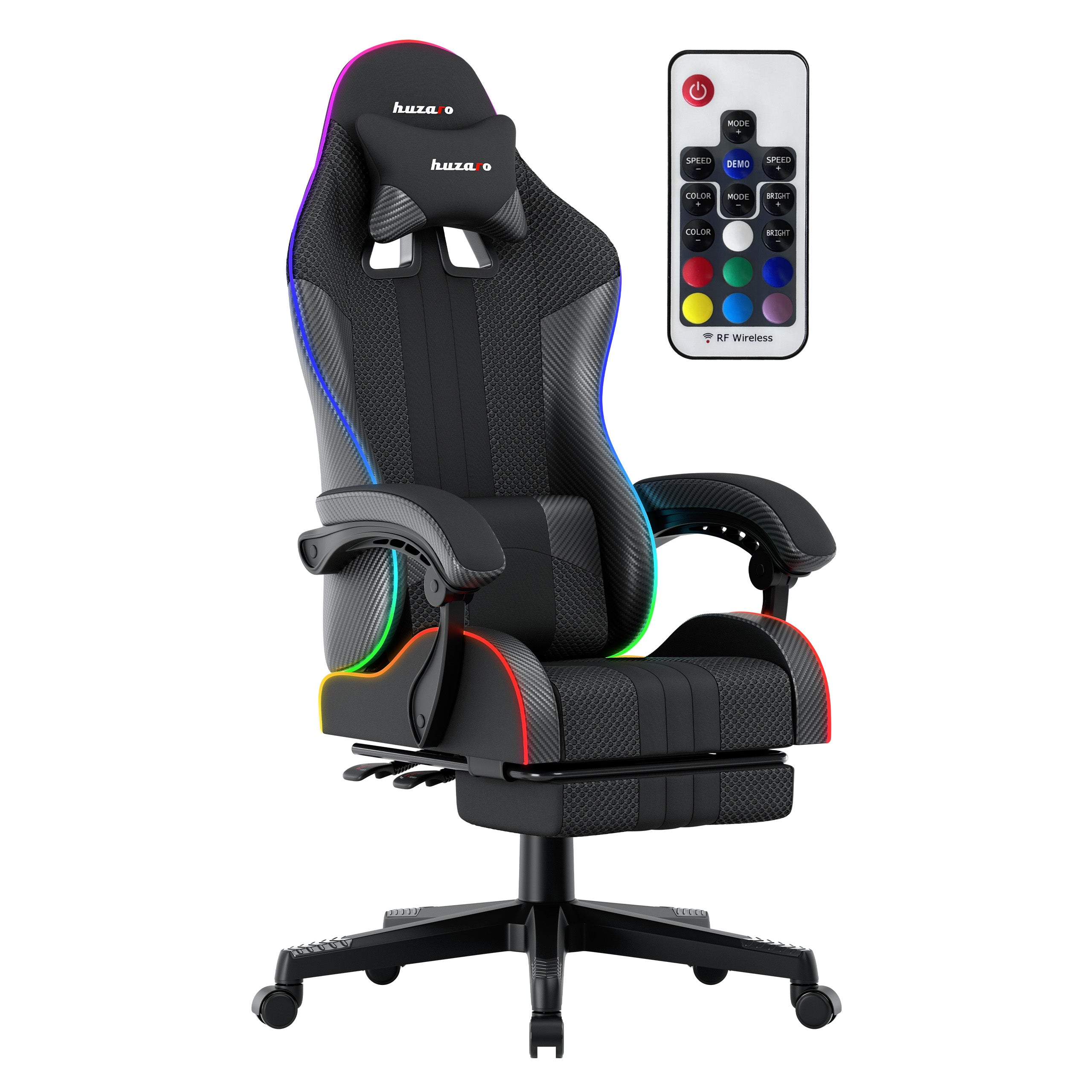 Huzaro Force 4.7 RGB tinklelio žaidimų kėdė