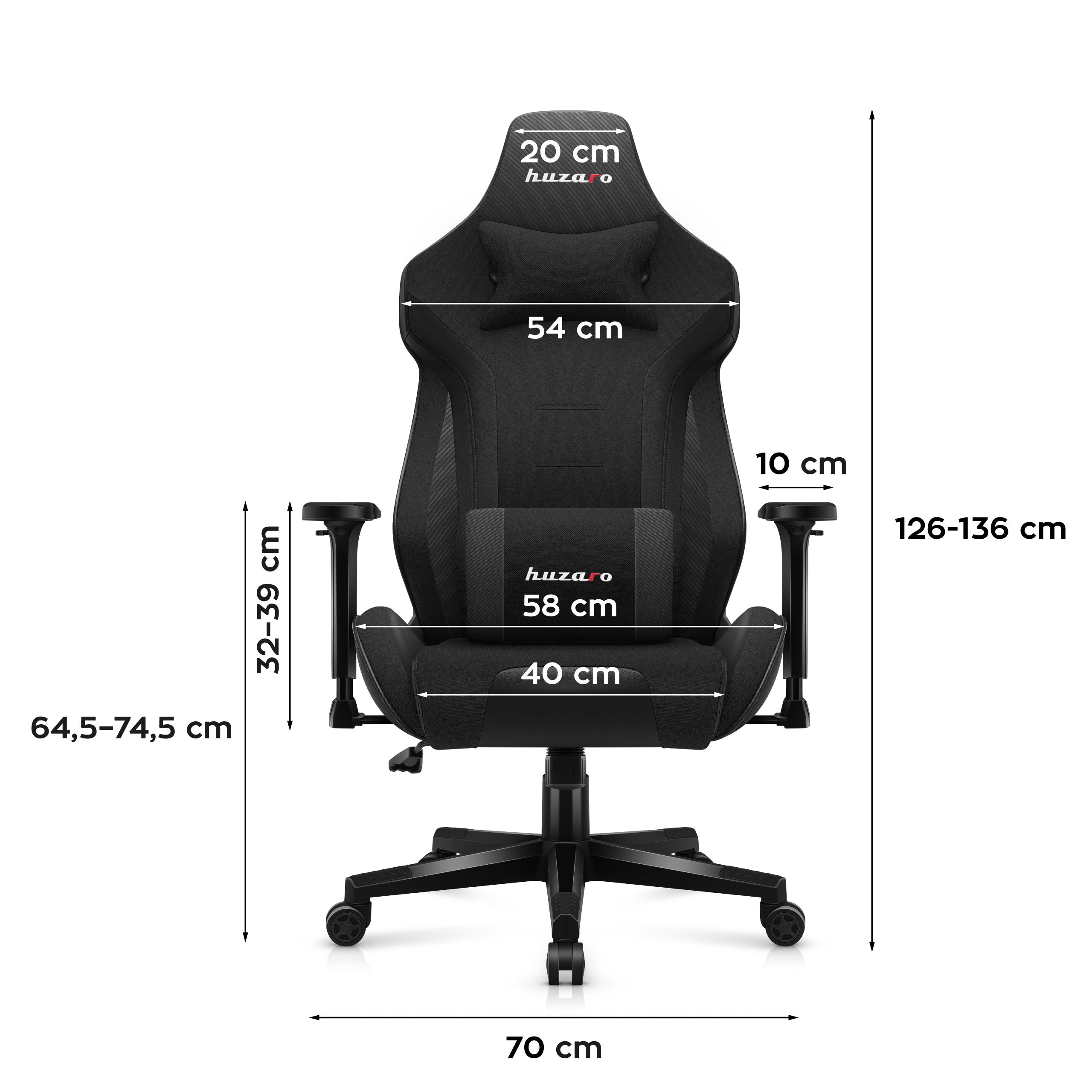 Huzaro Force 7.6 žaidimų KĖDĖ