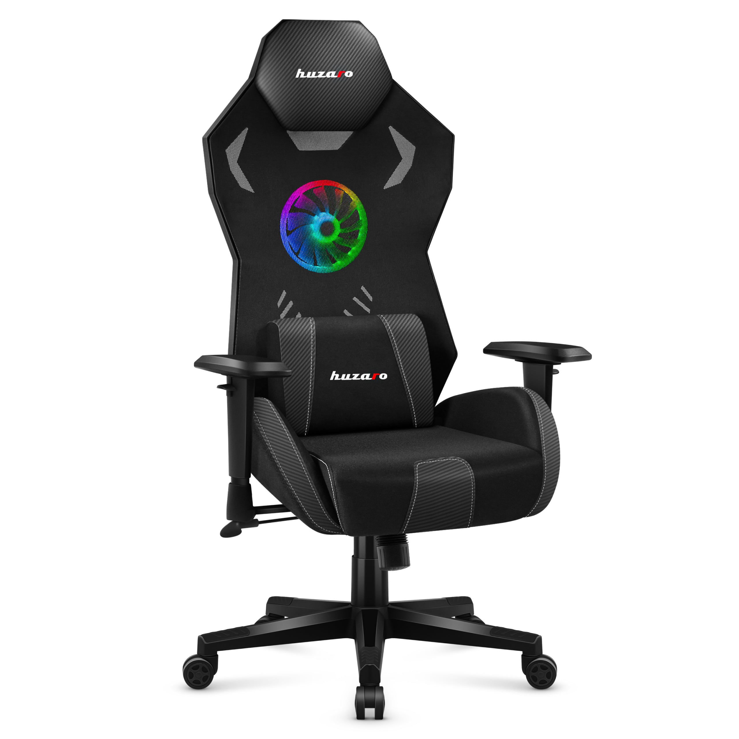 Žaidimų kėdė Huzaro Combat 7.6 Juoda RGB