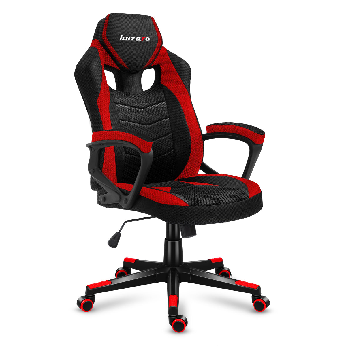 Huzaro Force 2.5 Red Mesh žaidimų kėdė