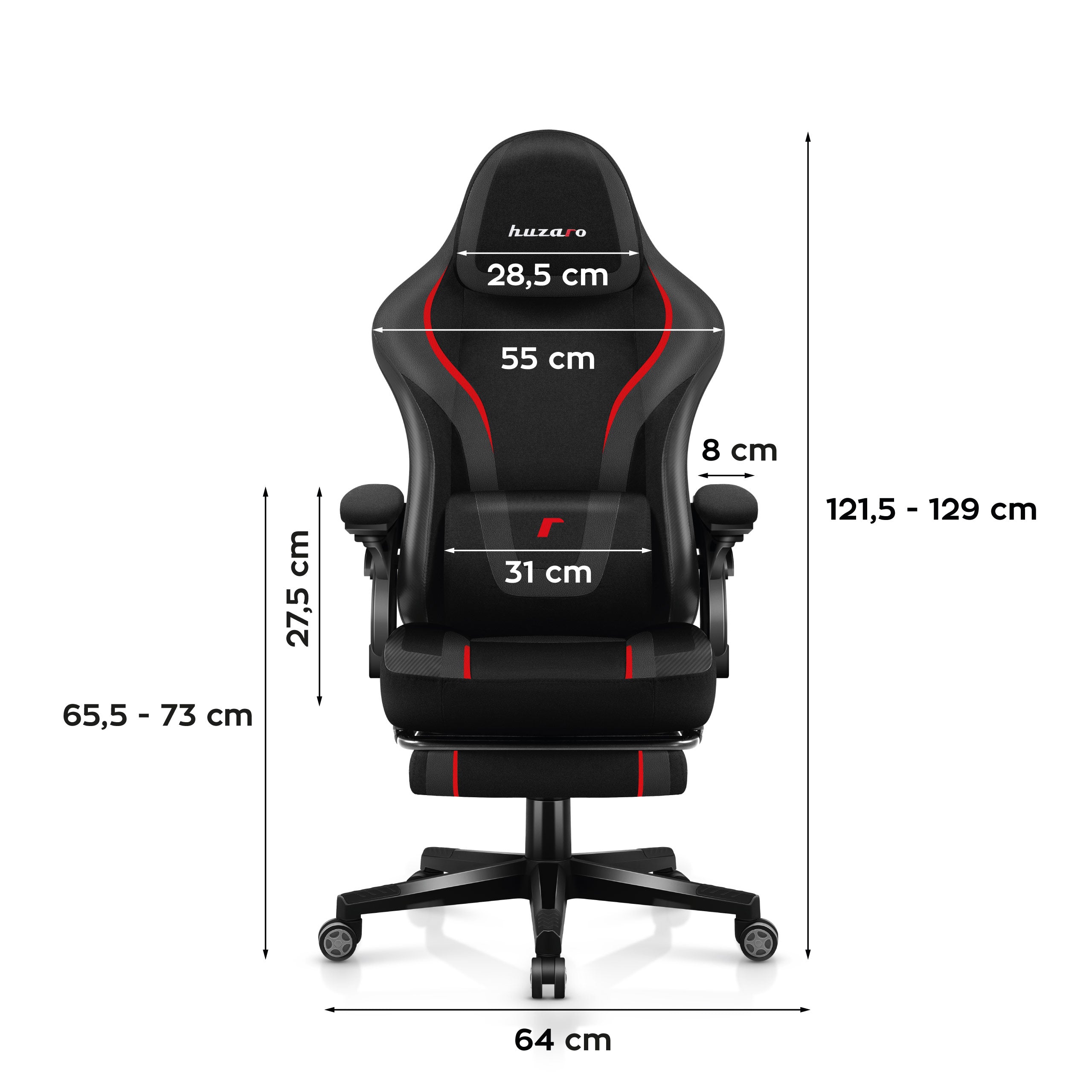 Huzaro Force 4.6 Carbon žaidimų kėdė