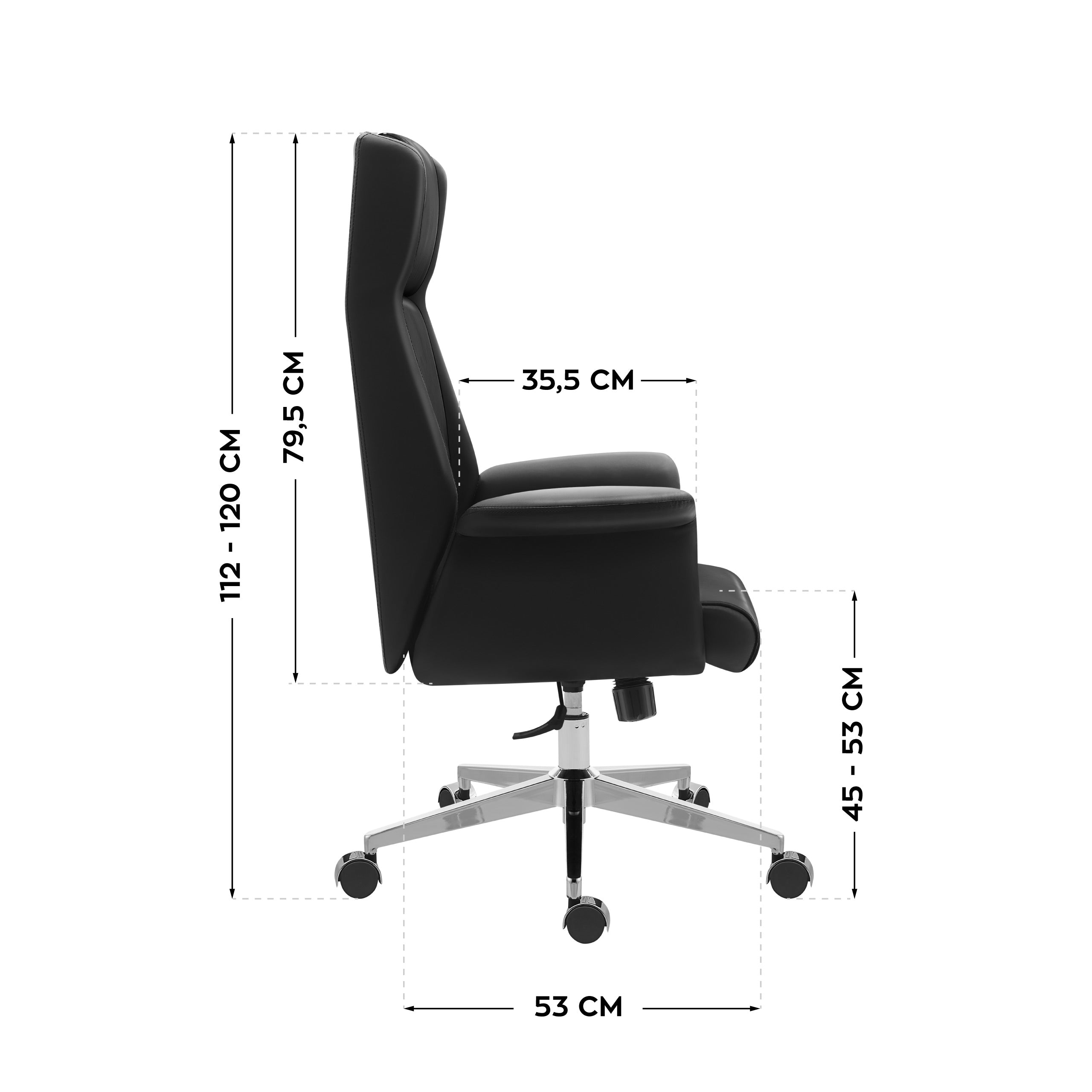 Boss 5.6 Biuro kėdė juodas