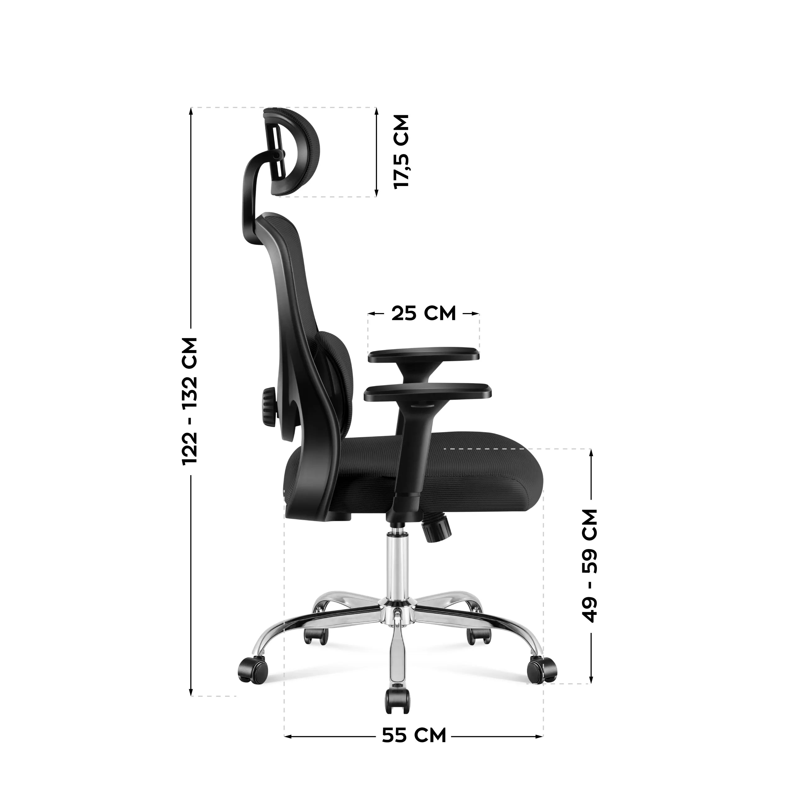 Biuro kėdė Manager 3.2, juoda