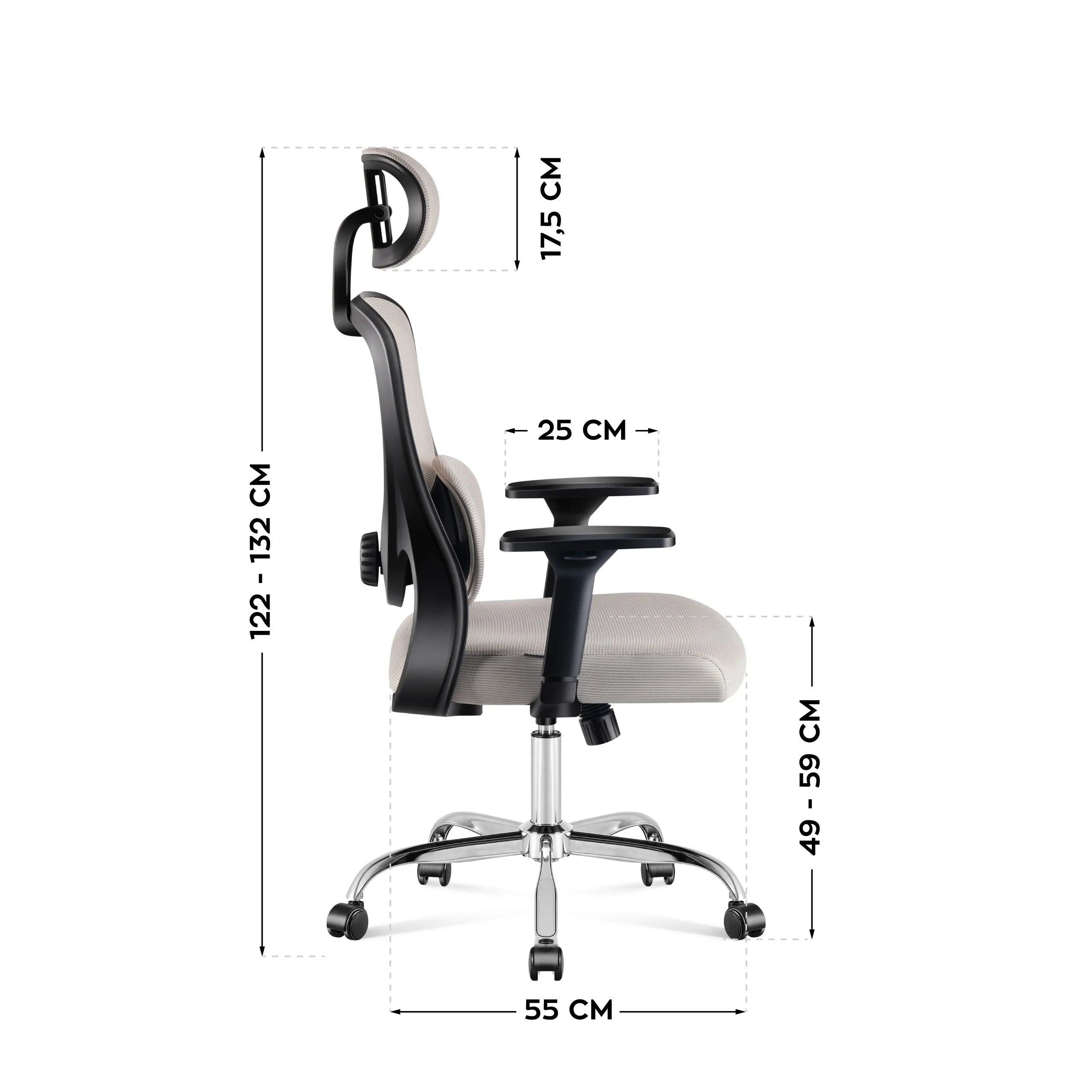 Biuro kėdė Manager 3.2 Grey