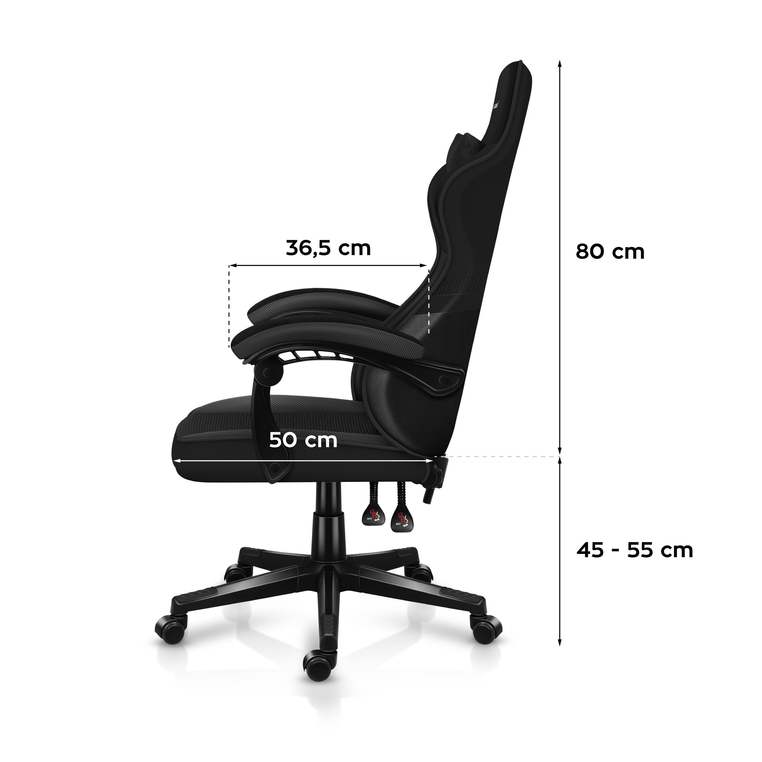 Huzaro Force 4.4 Carbon žaidimų KĖDĖ