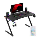 Huzaro Hero 2.5 RGB LED žaidimų stalas