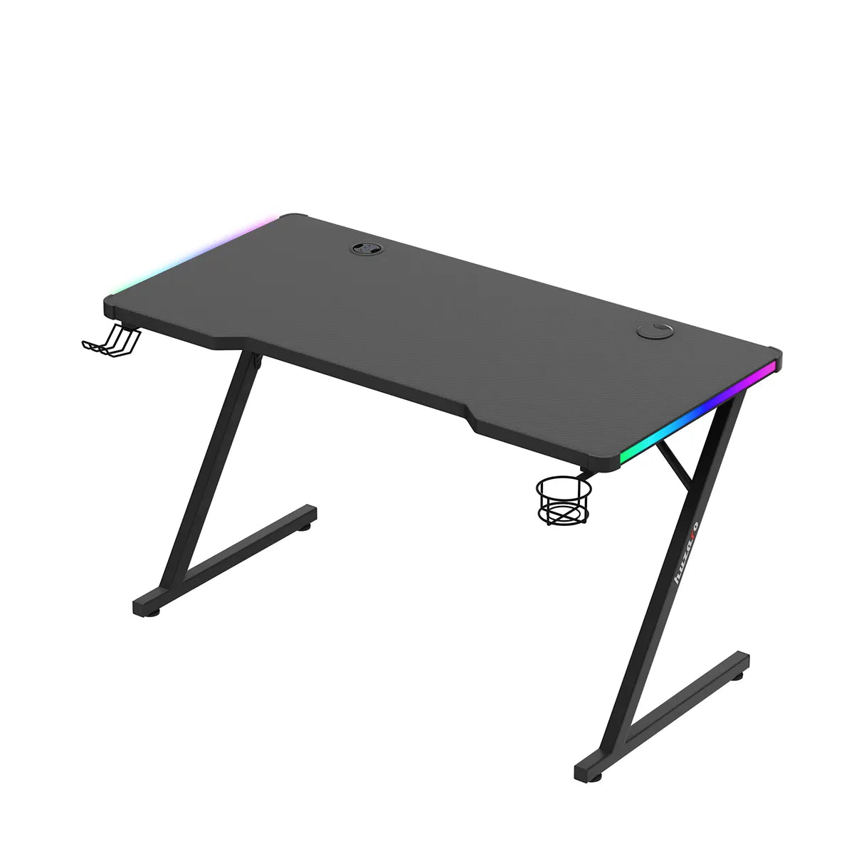 Huzaro Hero 2.5 RGB LED žaidimų stalas