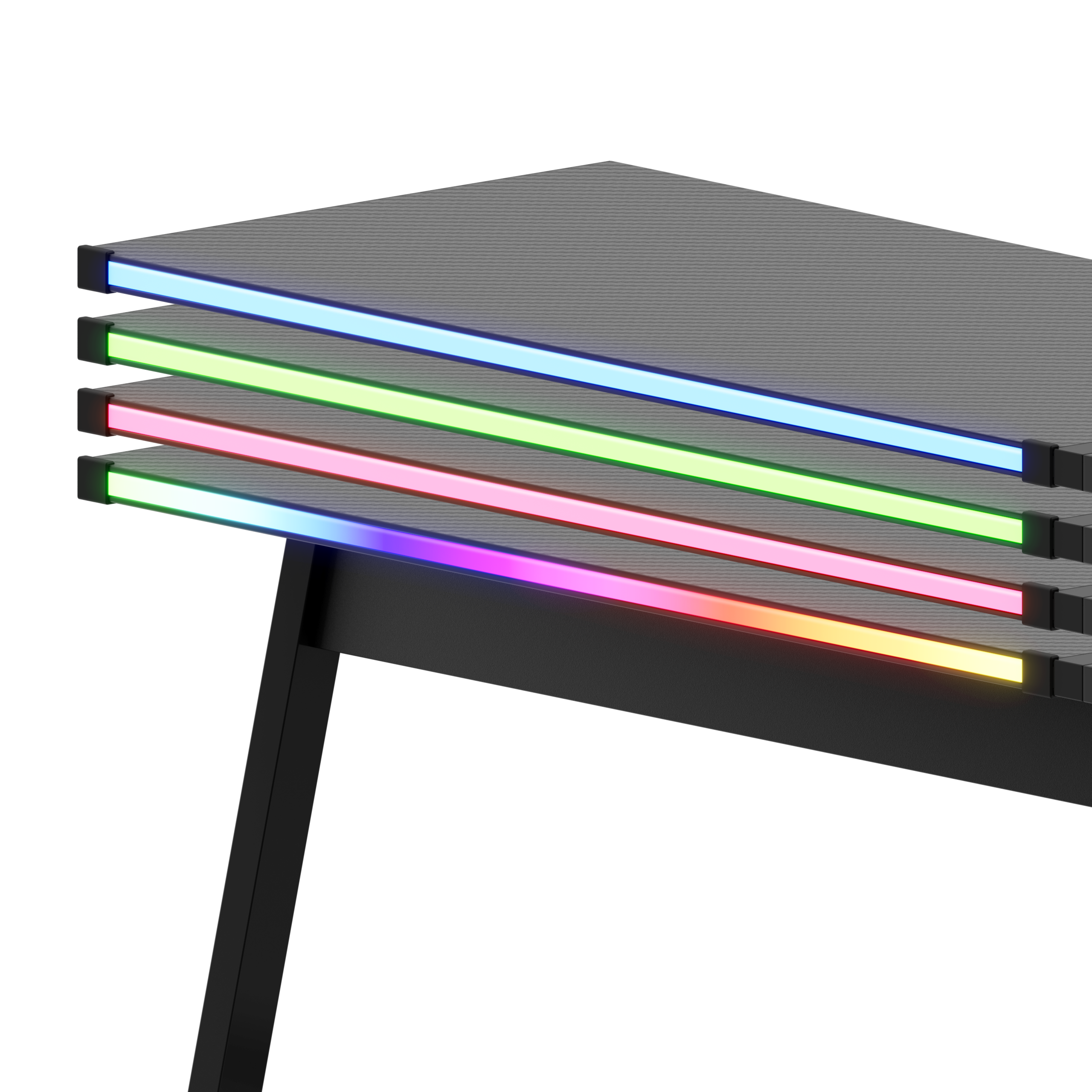 Huzaro Hero 6.0 RGB LED išmanusis žaidimų stalas