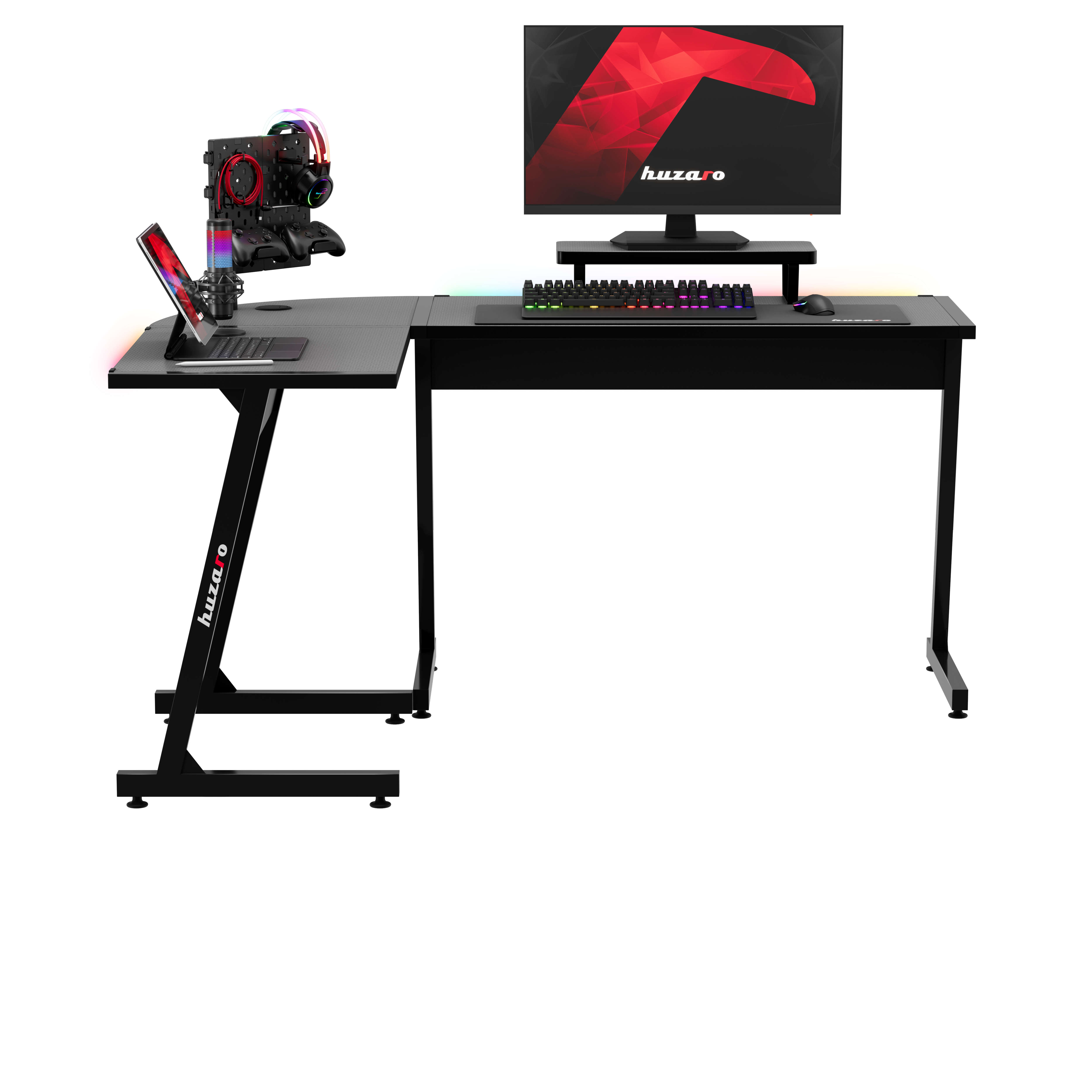 Huzaro Hero 6.0 RGB LED išmanusis žaidimų stalas